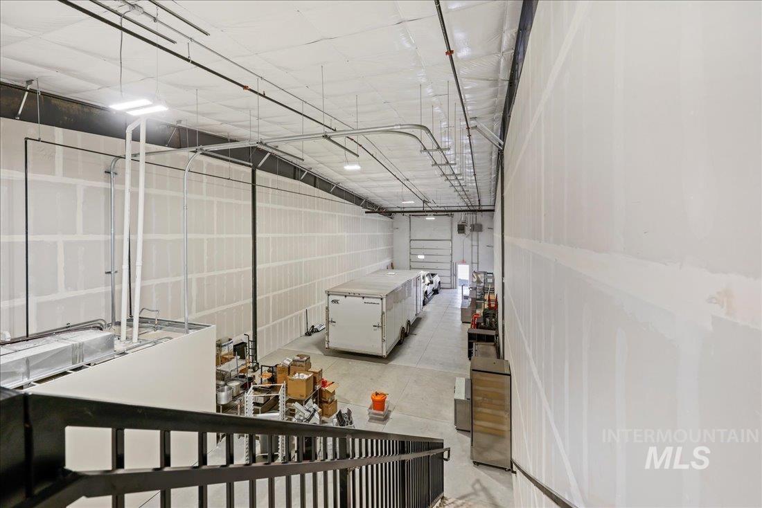 Bathroom with concrete floors