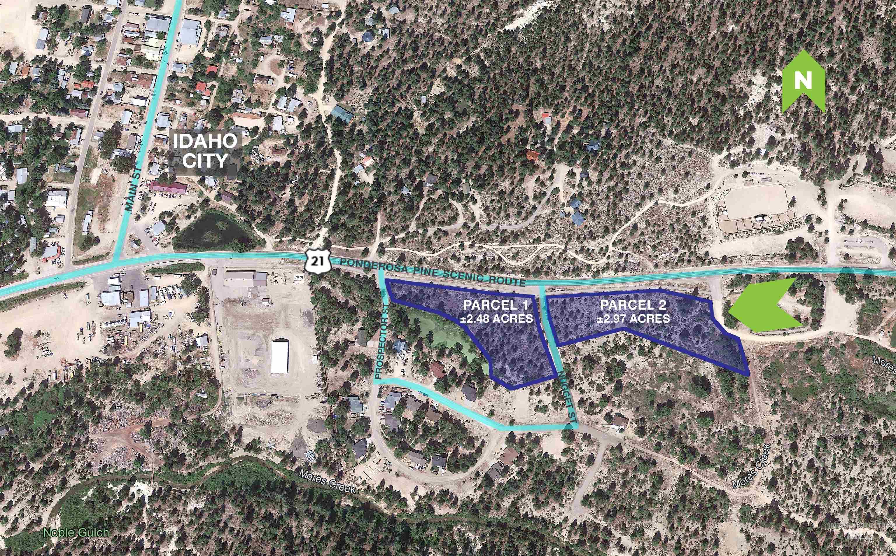11 Nugget St, Idaho City, Idaho 83631, Land For Sale, Price $549,000, 98927307