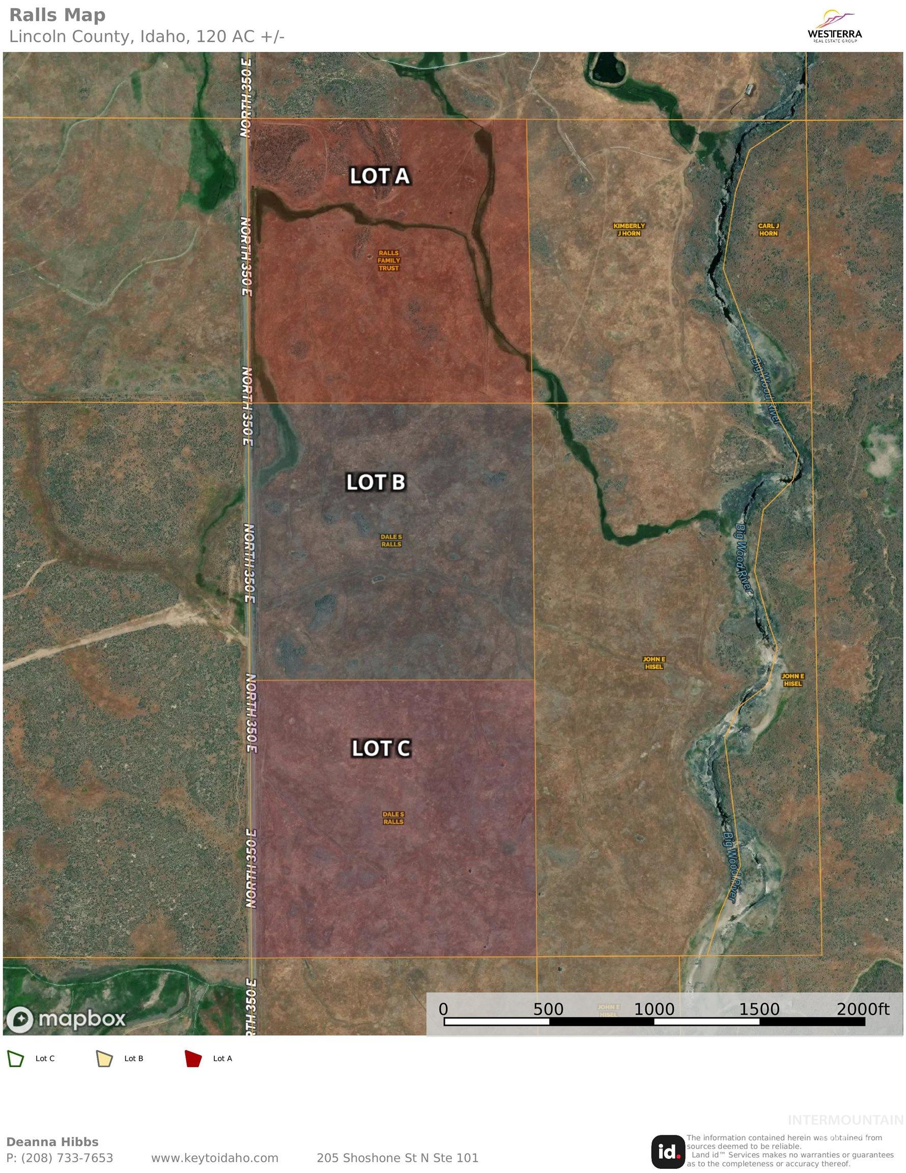 TBD N 350 E approx 41.7 acres (Parcel A), Shoshone, Idaho 83352, Land For Sale, Price $200,000,MLS 98930082