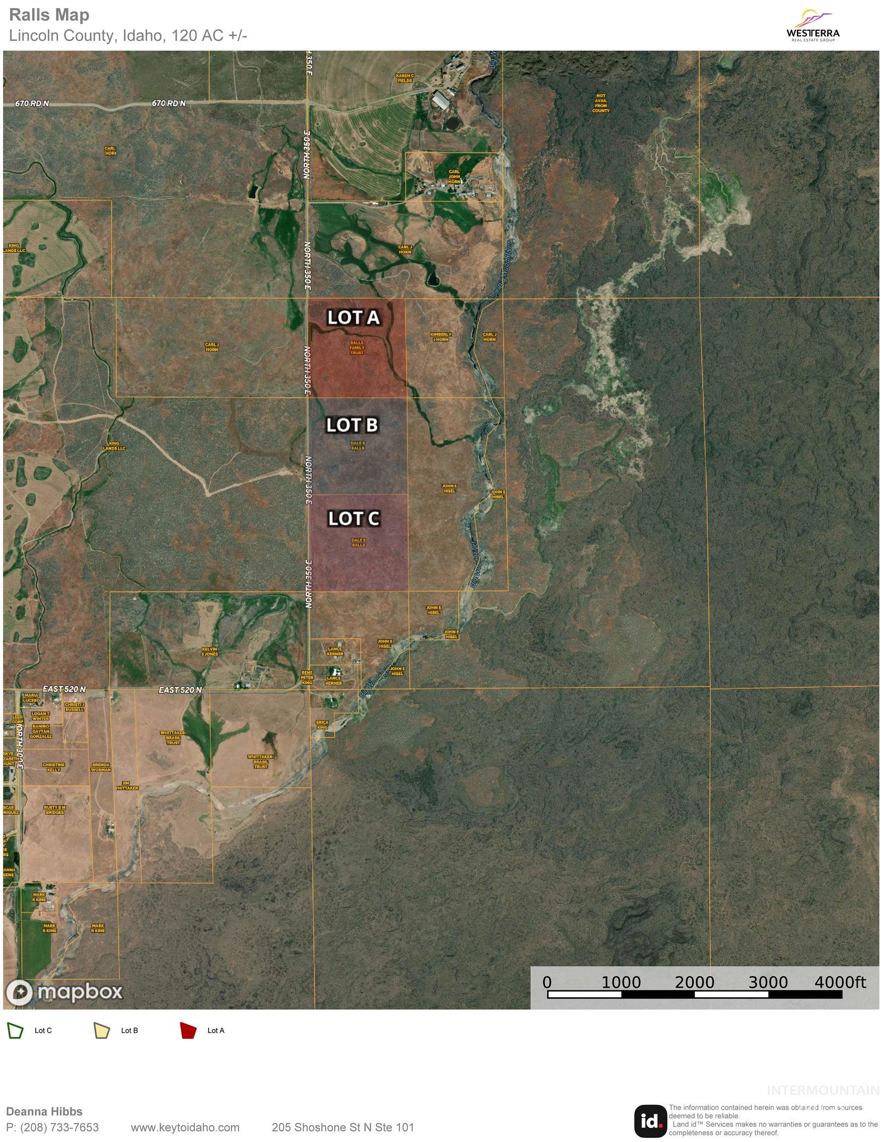 TBD N 350 E approx 41.7 acres (Parcel A), Shoshone, Idaho 83352, Land For Sale, Price $200,000,MLS 98930082