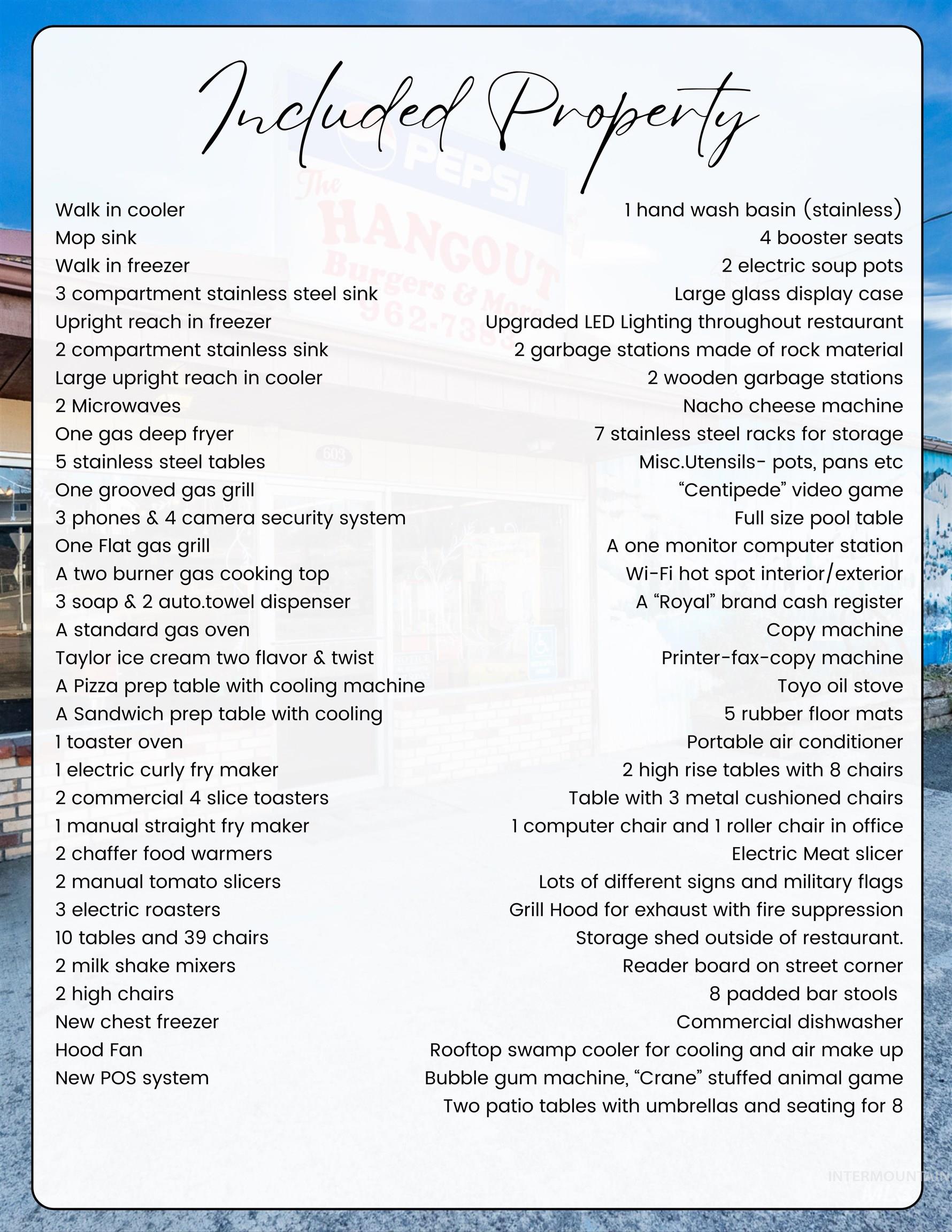 603 N Front Street - The Hangout, CottonWood, Idaho 83522, Business/Commercial For Sale, Price $220,000,MLS 98942419