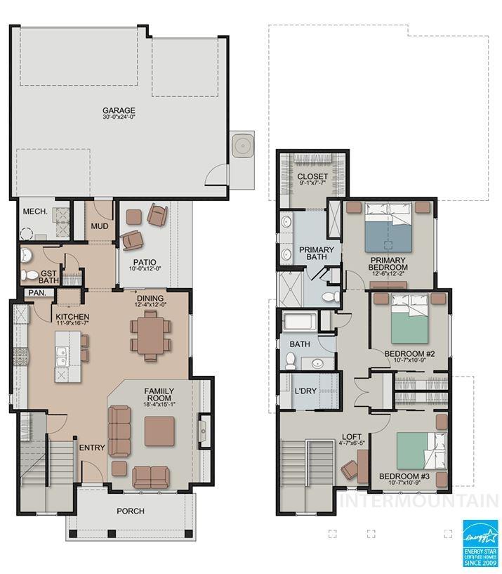 View of room layout