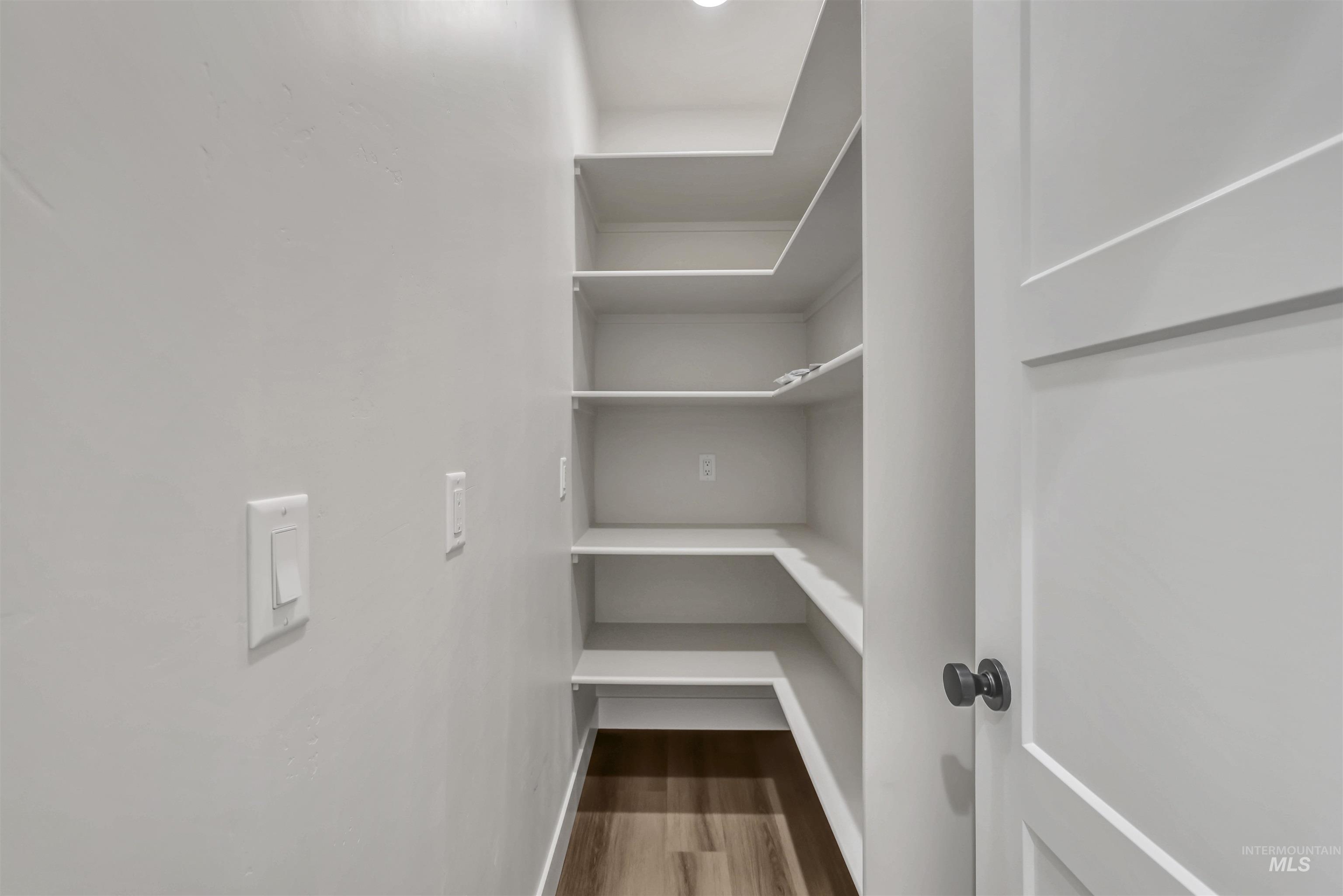 View of storage area