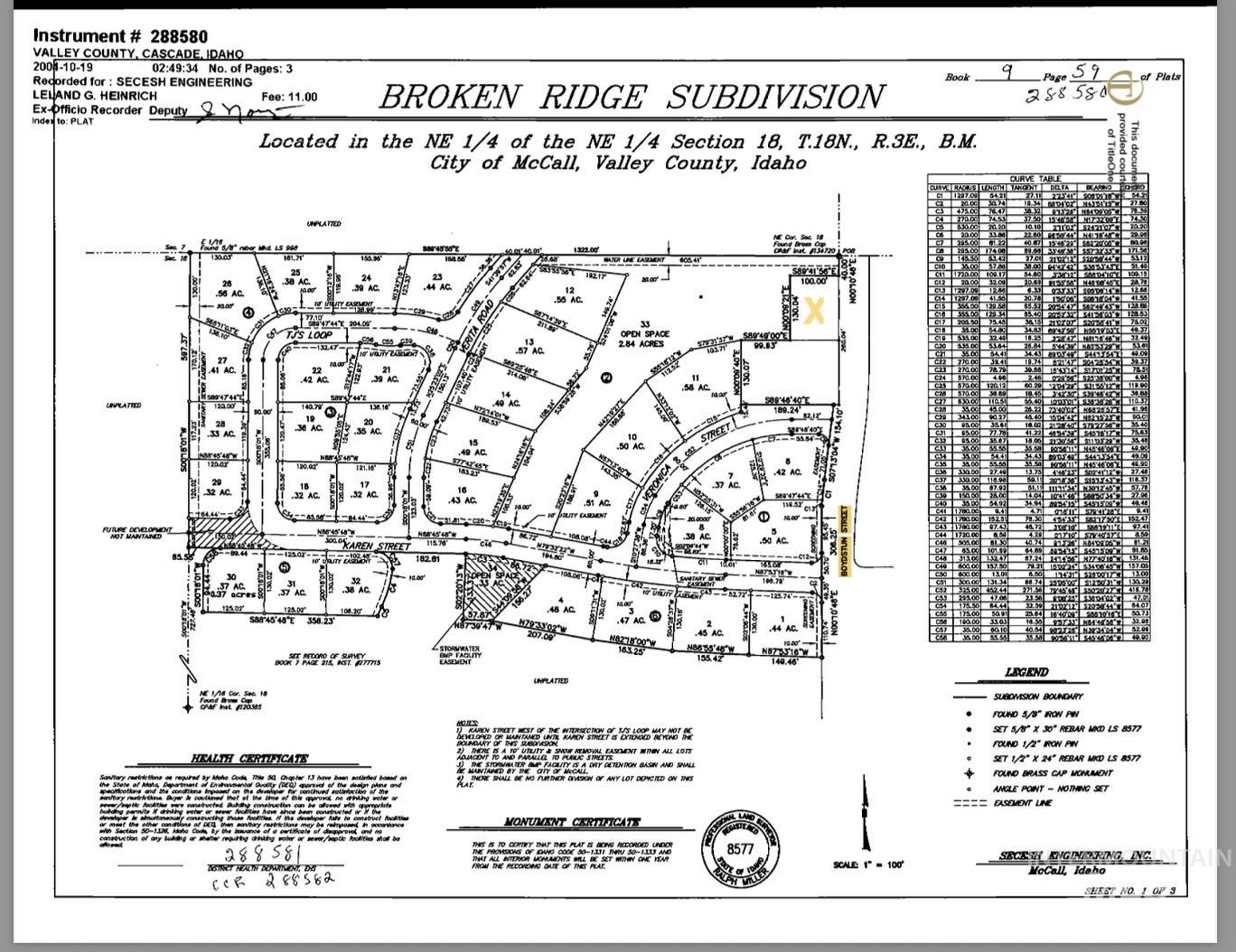 TBD Boydstun St, McCall, Idaho 83638, Land For Sale, Price $179,000, 98947564