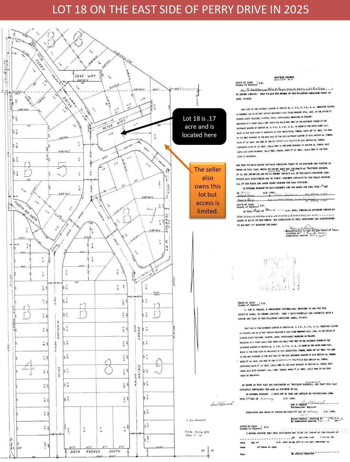 L18-B6 Perry Drive, Payette, Idaho 83661, Land For Sale, Price $59,000, 98947883