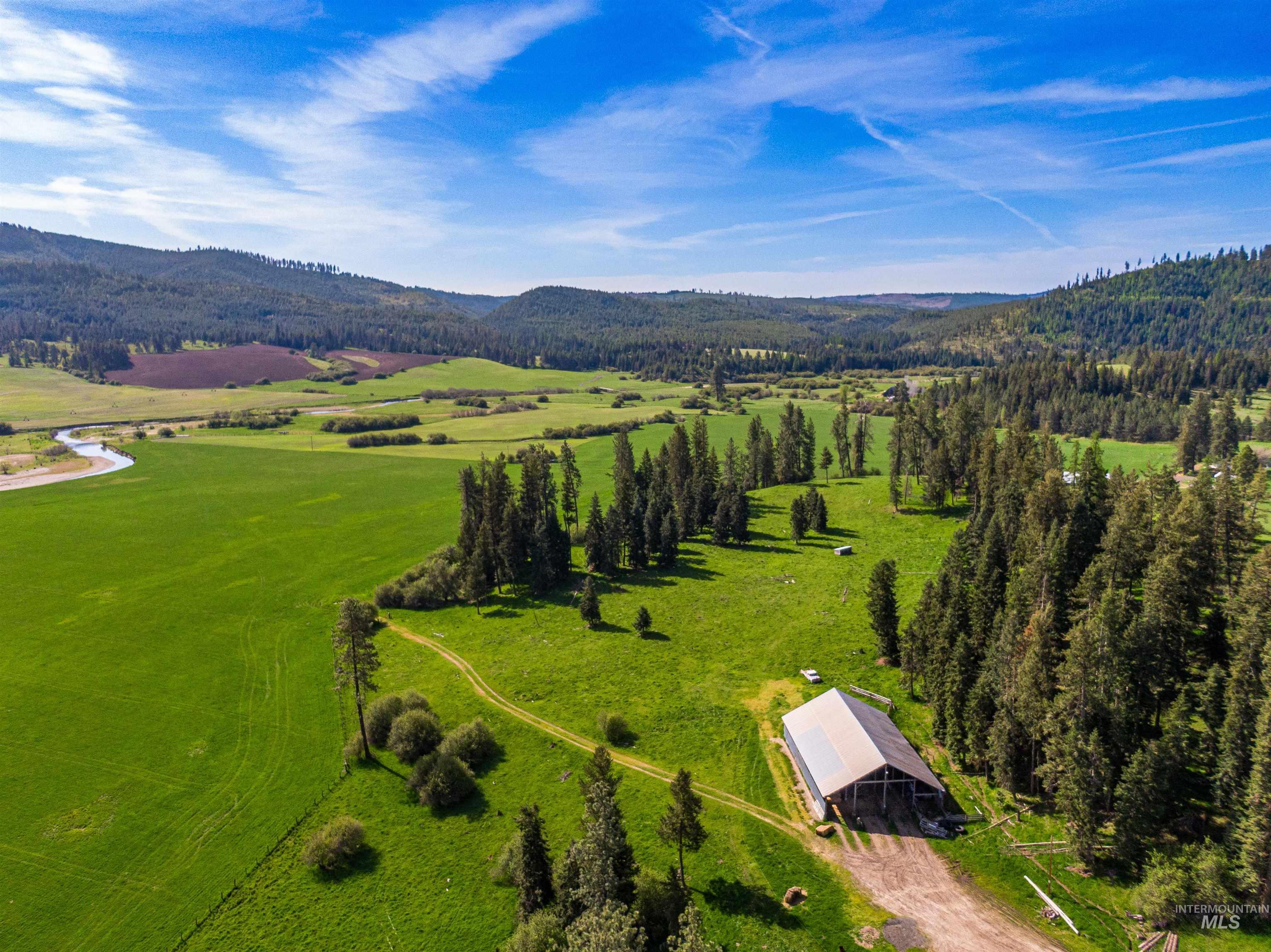 1101 Ruby Creek Rd, Harvard, Idaho 83834, 4 Bedrooms, 2 Bathrooms, Farm & Ranch For Sale, Price $3,995,000,MLS 98948330