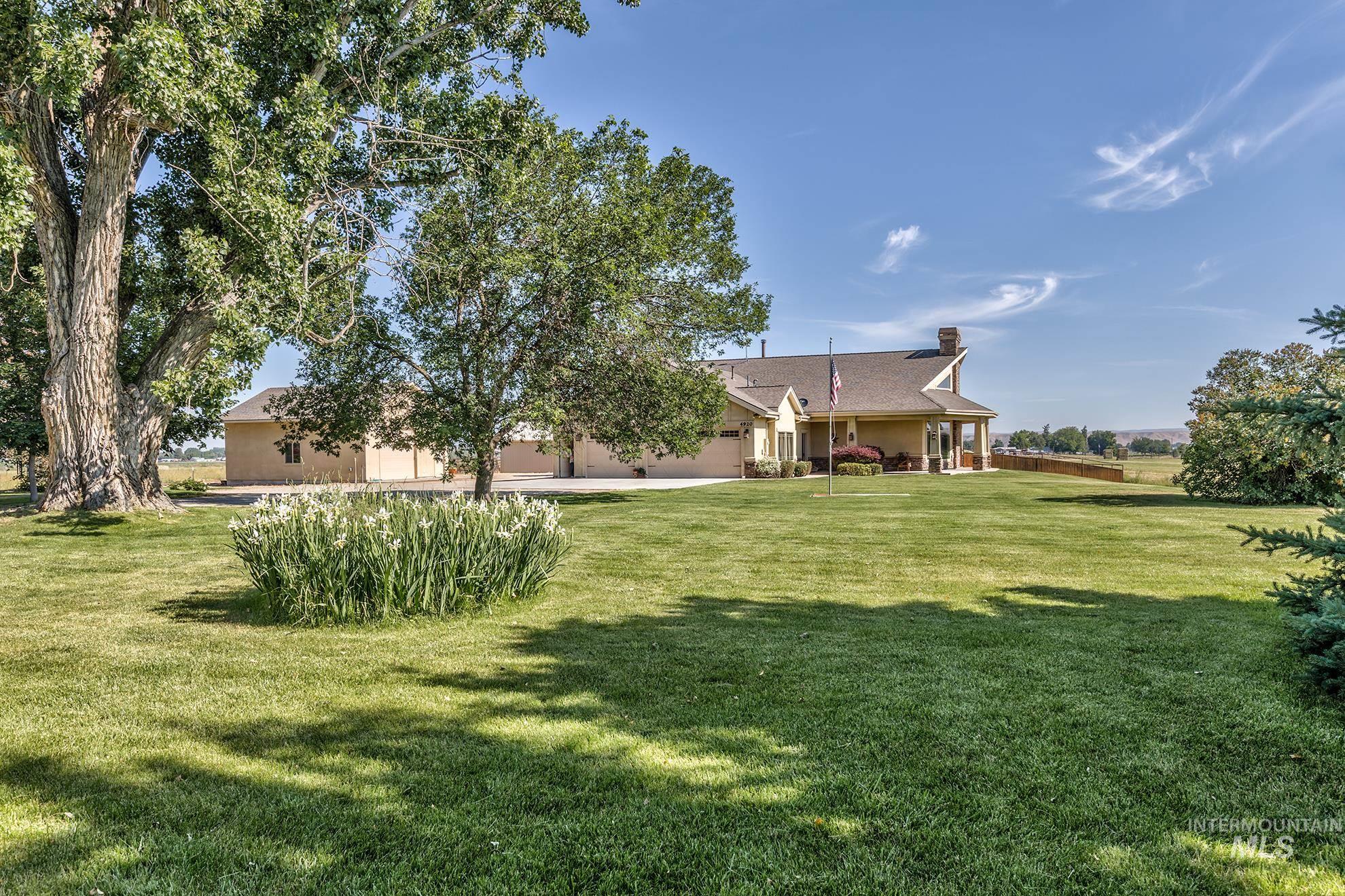 4920 & 4940 Hwy 72, New Plymouth, Idaho 83655, 3 Bedrooms, 3 Bathrooms, Farm & Ranch For Sale, Price $1,775,000,MLS 98950619