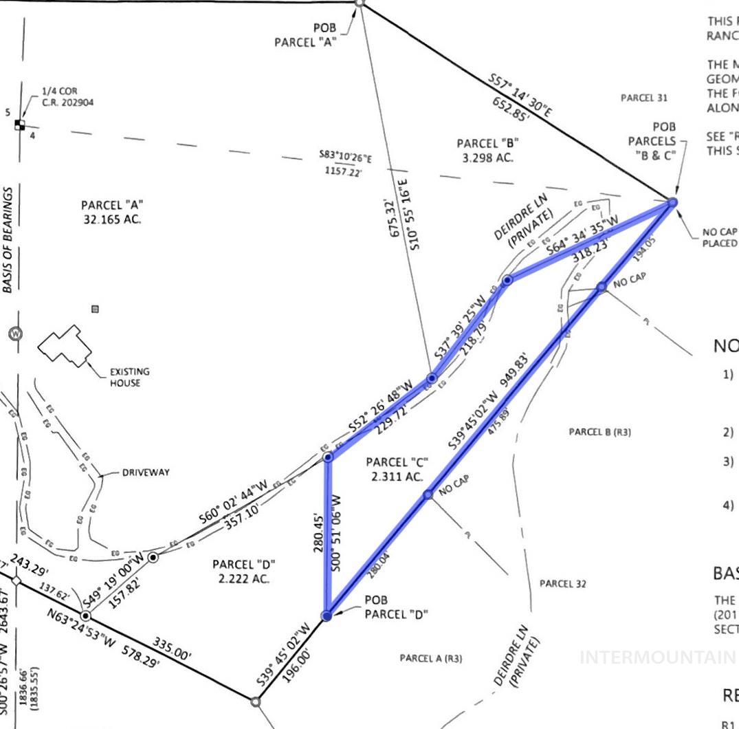 Parcel C Deirdre Ln, Horseshoe Bend, Idaho 83629, Land For Sale, Price $179,500,MLS 98950836