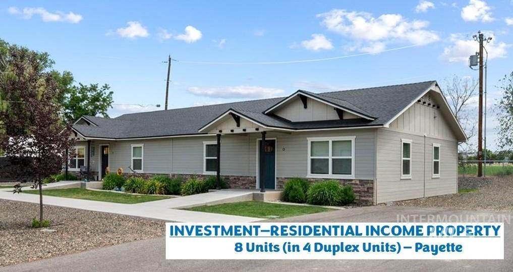 316 N 11th St, Payette, Idaho 83661-2418, 2 Bedrooms, 1.5 Bathrooms, Residential Income For Sale, Price $2,190,000, 98950843