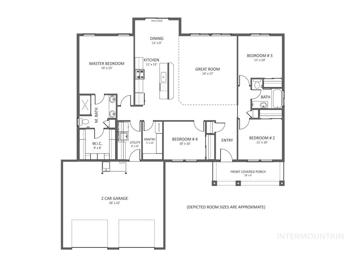 1340 Dawn St, Weiser, Idaho 83672, 3 Bedrooms, 2 Bathrooms, Residential For Sale, Price $393,799, 98950885
