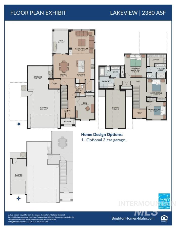 18307 Arch Haven Way, Nampa, Idaho 83687, 3 Bedrooms, 2.5 Bathrooms, Residential For Sale, Price $542,900,MLS 98952475