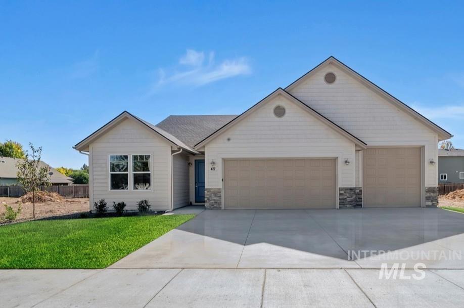 419 Hidden Mill Ct, Middleton, Idaho 83644, 3 Bedrooms, 2 Bathrooms, Residential For Sale, Price $549,900,MLS 98952995