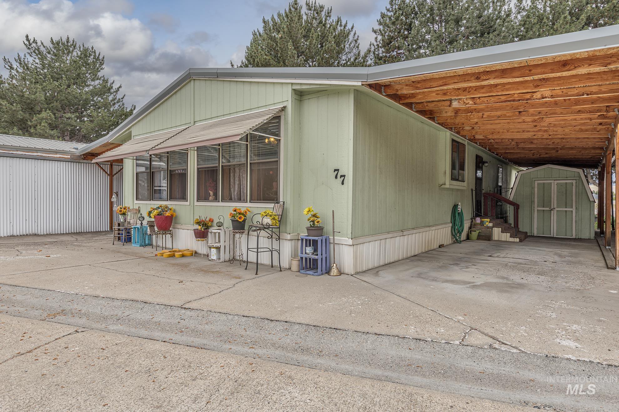 2701 N Alder Dr. # 77, Fruitland, Idaho 83619, 3 Bedrooms, 2 Bathrooms, Residential For Sale, Price $98,900, 98954615