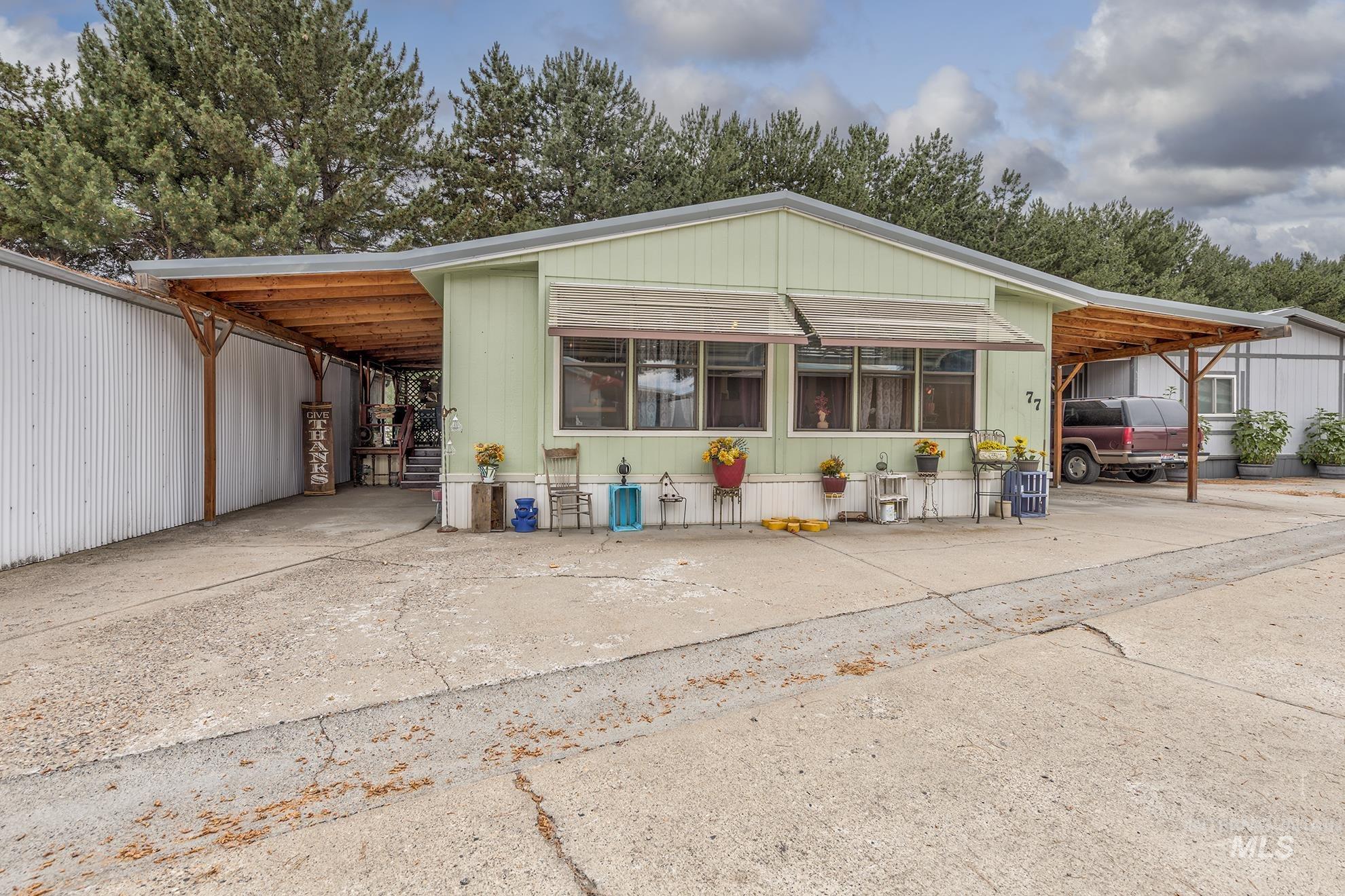 2701 N Alder Dr. # 77, Fruitland, Idaho 83619, 3 Bedrooms, 2 Bathrooms, Residential For Sale, Price $98,900, 98954615