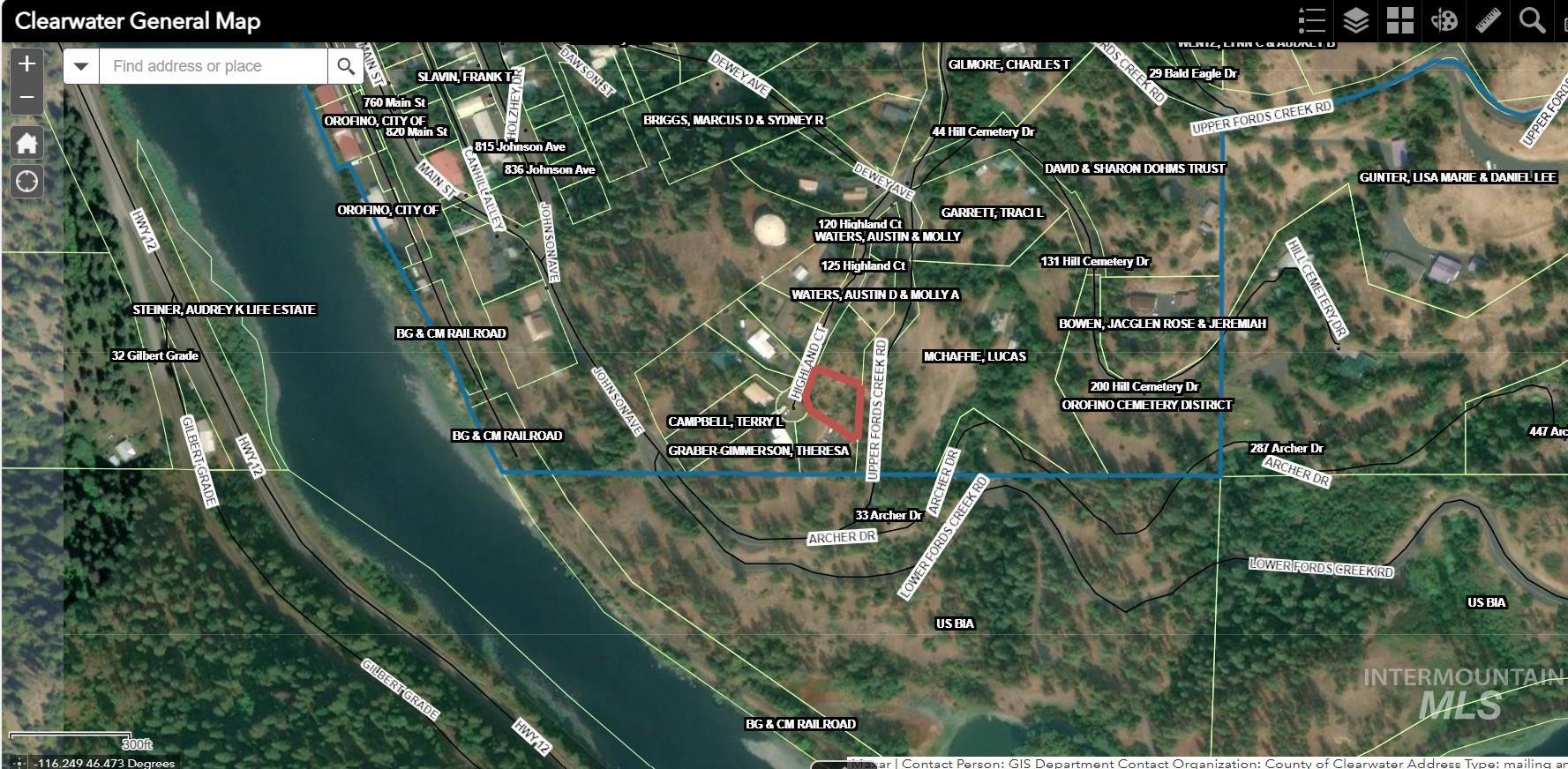 TBD Highland Ct, Orofino, Idaho 83544, Land For Sale, Price $35,000,MLS 98954762