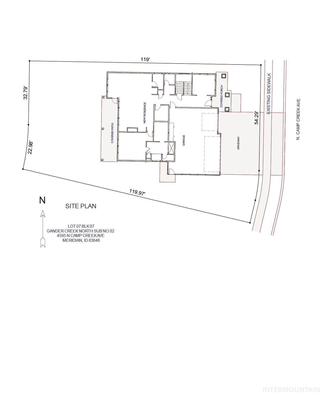 4595 N Camp Creek Ave, Meridian, Idaho 83646, 4 Bedrooms, 3.5 Bathrooms, Residential For Sale, Price $744,900,MLS 98955086