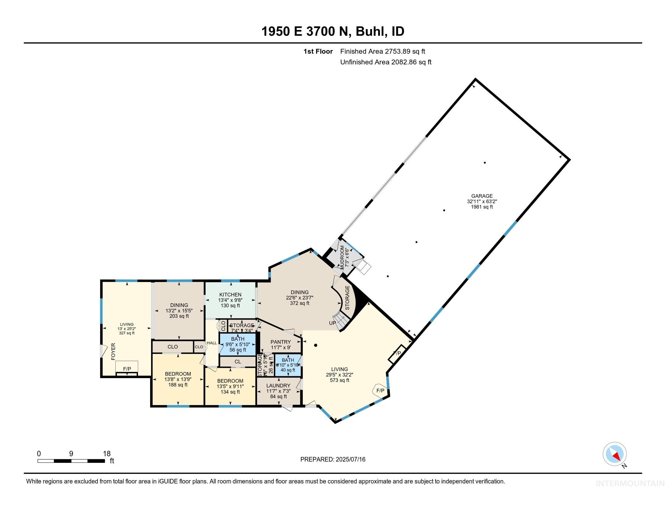 1950 E 3700 N, Filer, Idaho 83328, 6 Bedrooms, 5 Bathrooms, Residential For Sale, Price $1,050,000, 98955152