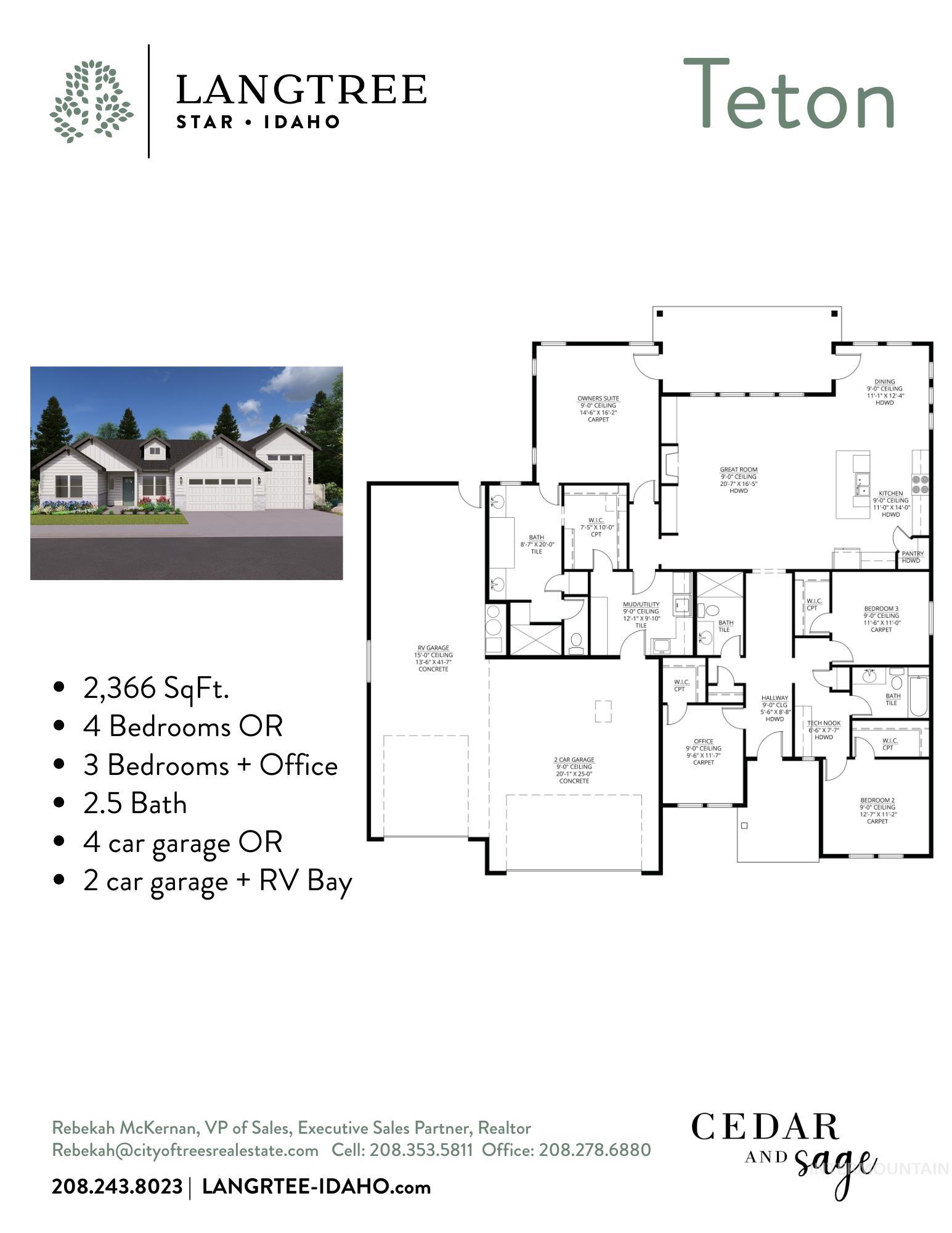 9887 W Snow Wolf Ln, Star, Idaho 83369, 4 Bedrooms, 3 Bathrooms, Residential For Sale, Price $749,900,MLS 98958387