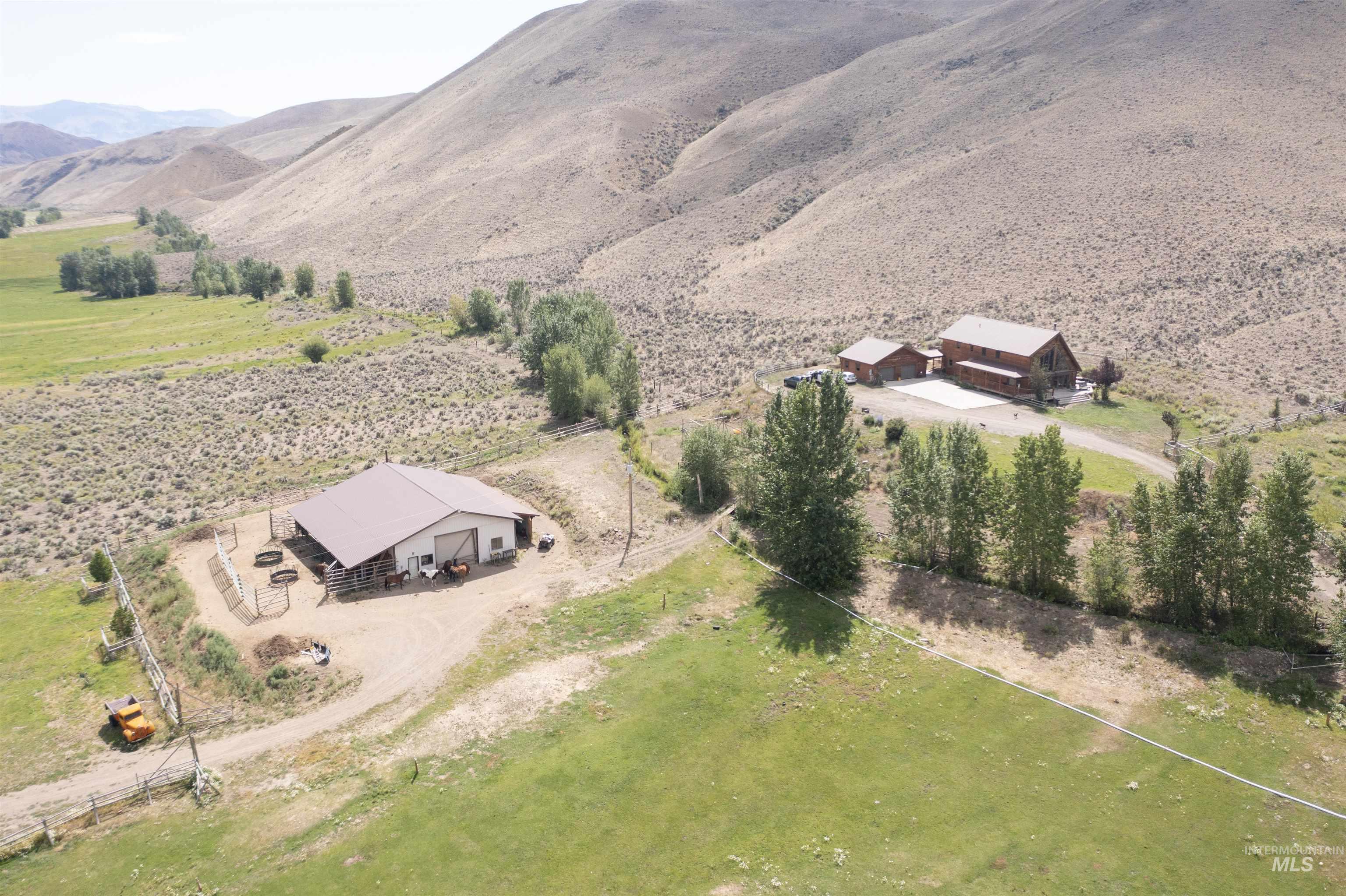 9885 Challis Creek Rd., Challis, Idaho 83226, 5 Bedrooms, 4 Bathrooms, Farm & Ranch For Sale, Price $1,550,000, 98959536