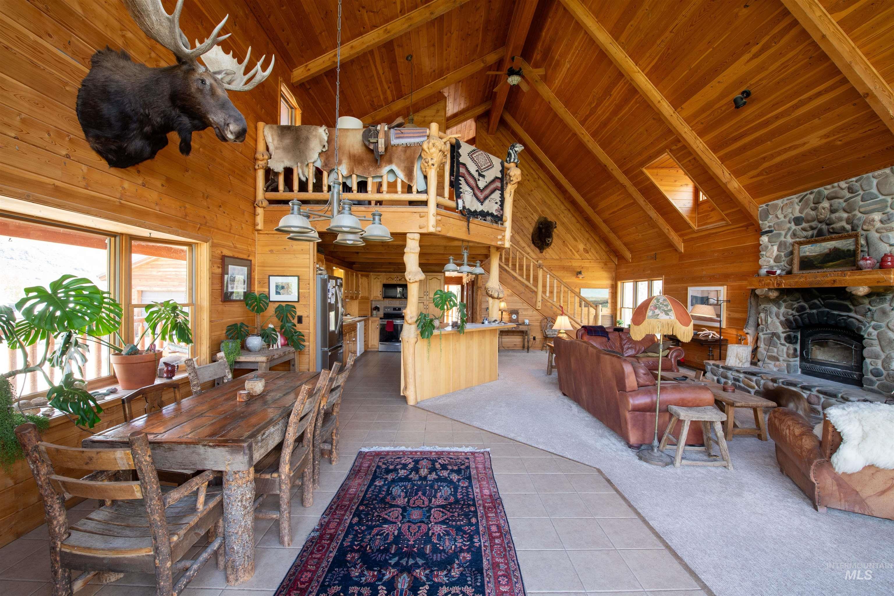 9885 Challis Creek Rd., Challis, Idaho 83226, 5 Bedrooms, 4 Bathrooms, Farm & Ranch For Sale, Price $1,550,000, 98959536