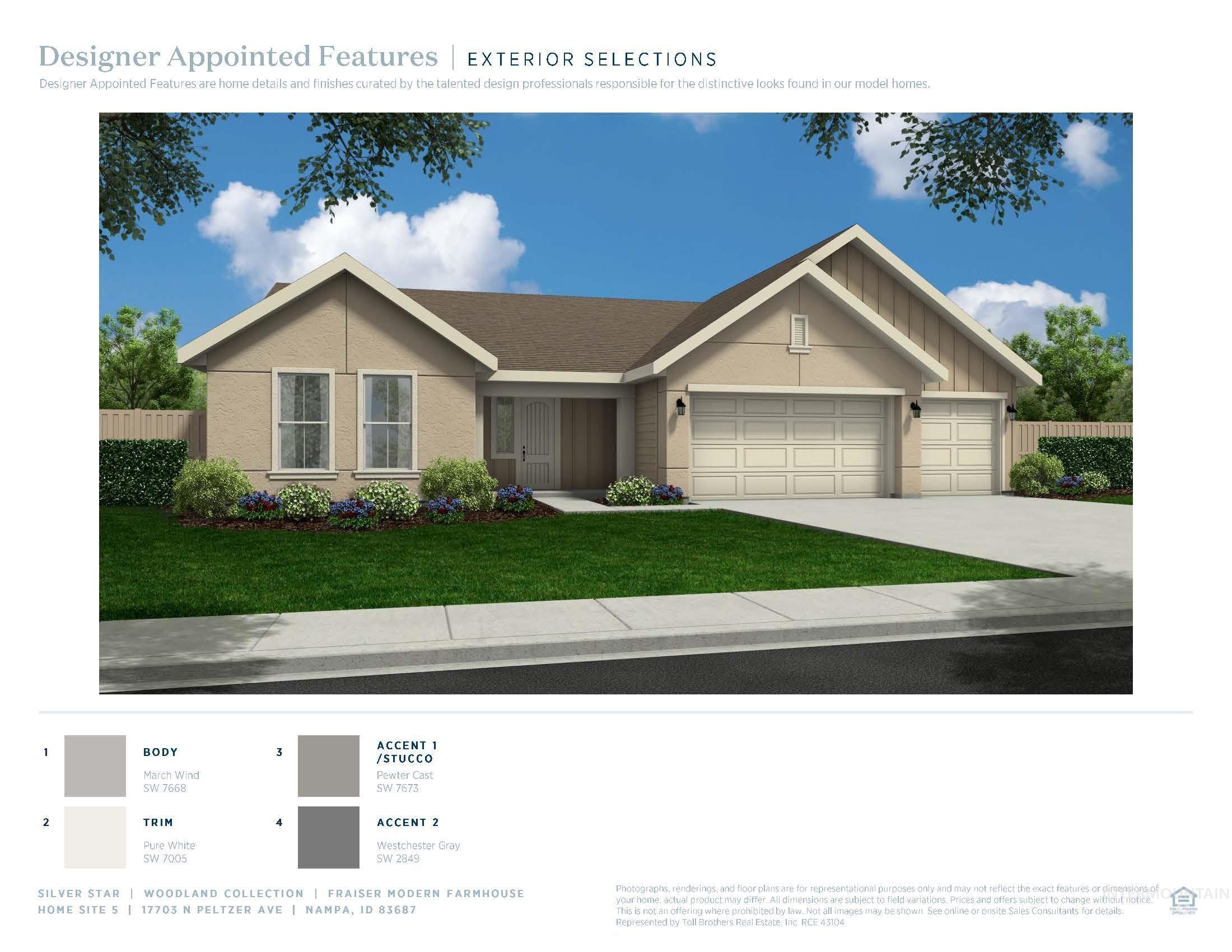 17703 N Peltzer Ave, Nampa, Idaho 83687, 3 Bedrooms, 2.5 Bathrooms, Residential For Sale, Price $569,000,MLS 98959995