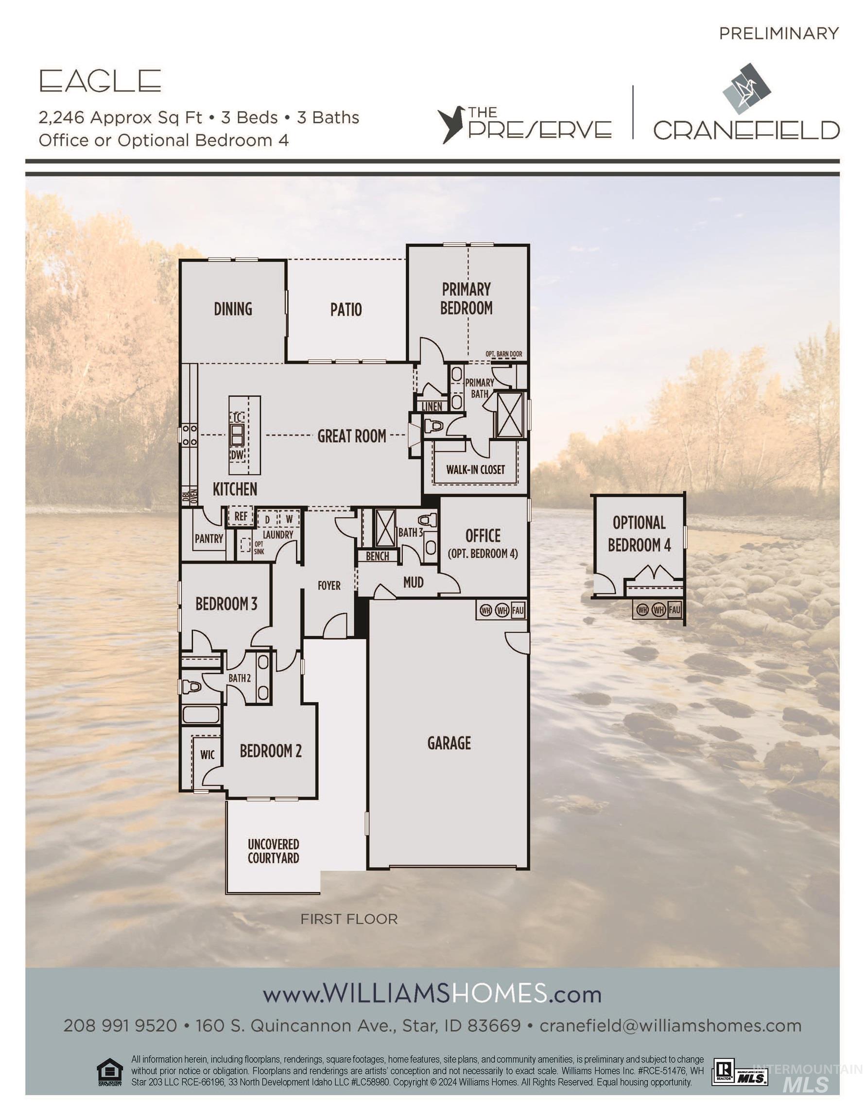 12450 W Meliora Ln, Star, Idaho 83669, 3 Bedrooms, 3 Bathrooms, Residential For Sale, Price $694,990,MLS 98960477