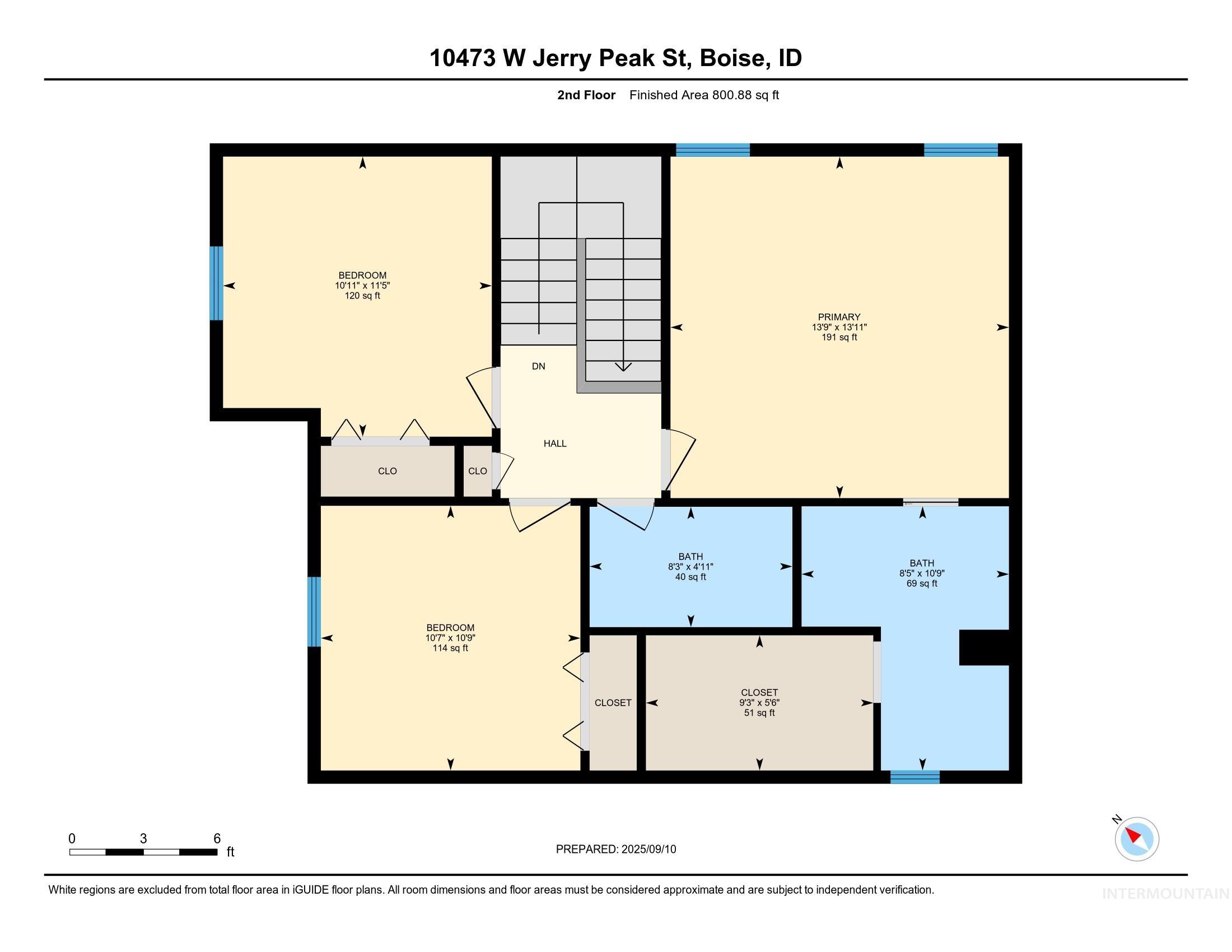 10473 W Jerry Peak St, Boise, Idaho 83709, 3 Bedrooms, 2.5 Bathrooms, Residential For Sale, Price $424,000,MLS 98961726
