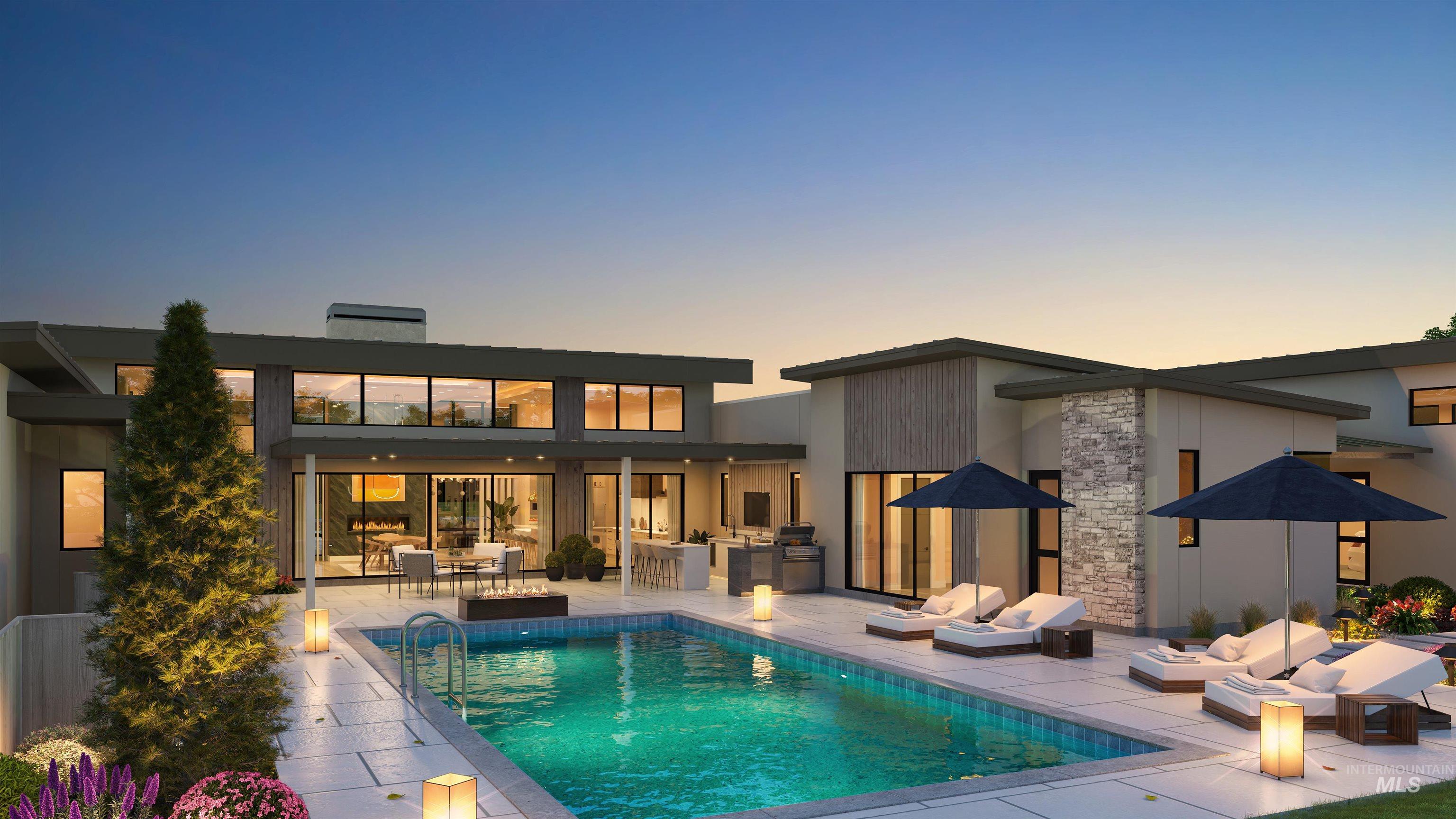 720 N Delehaye Ave, Eagle, Idaho 83616, 4 Bedrooms, 4.5 Bathrooms, Residential For Sale, Price $3,662,436,MLS 98961786