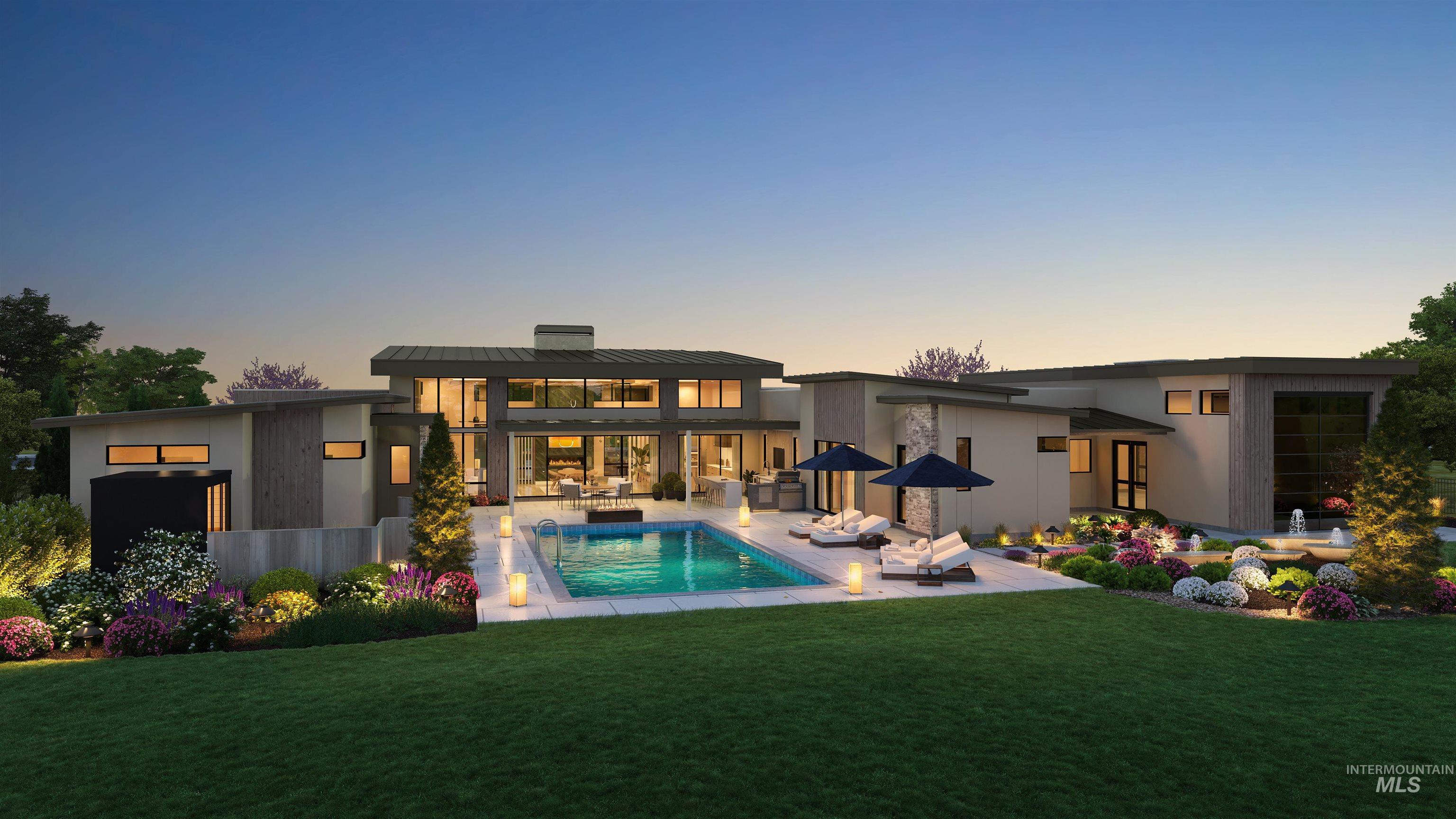 720 N Delehaye Ave, Eagle, Idaho 83616, 4 Bedrooms, 4.5 Bathrooms, Residential For Sale, Price $3,662,436,MLS 98961786