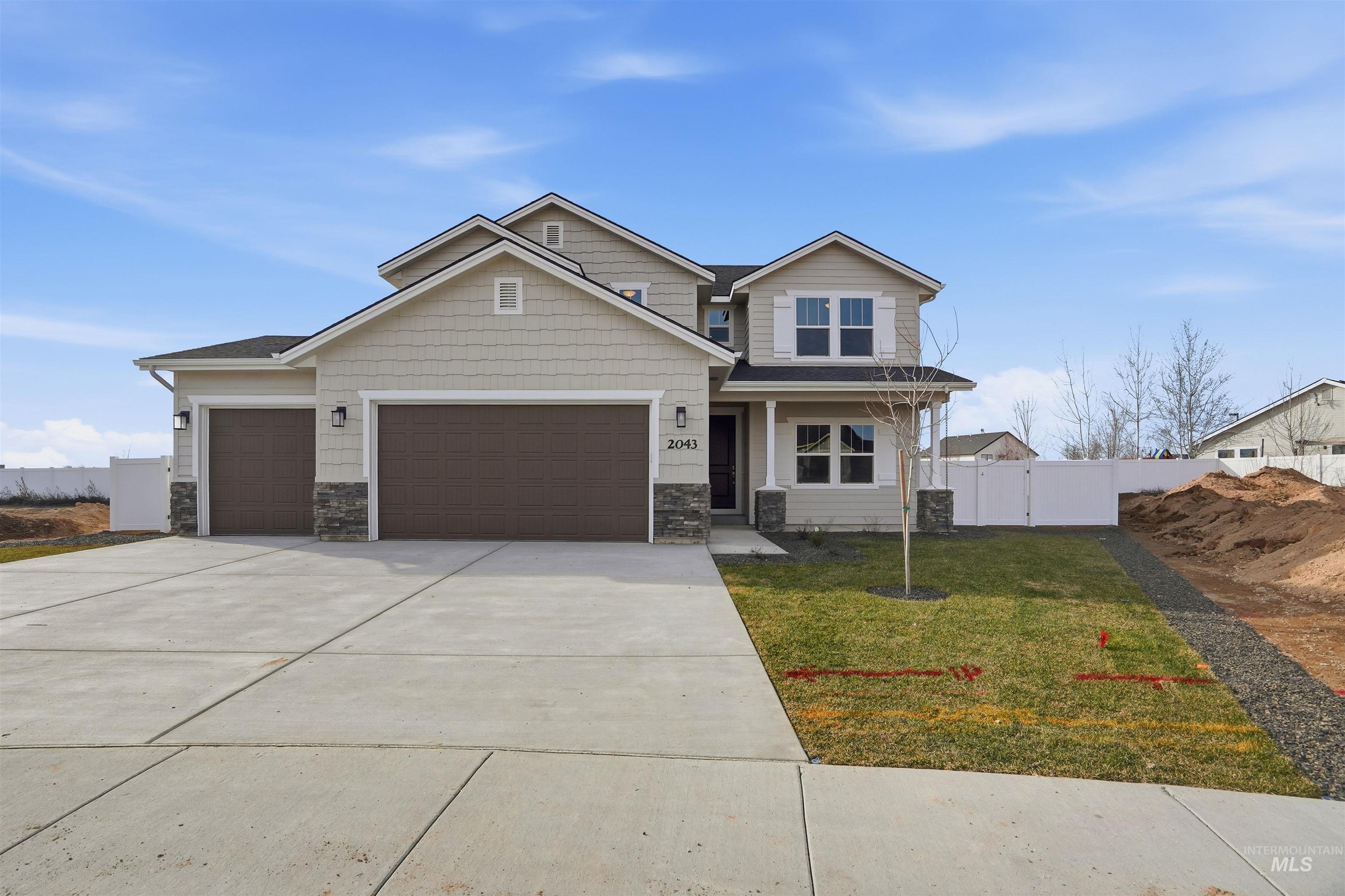 2043 Travelers Court, Middleton, Idaho 83644, 4 Bedrooms, 3 Bathrooms, Residential For Sale, Price $549,990,MLS 98962370
