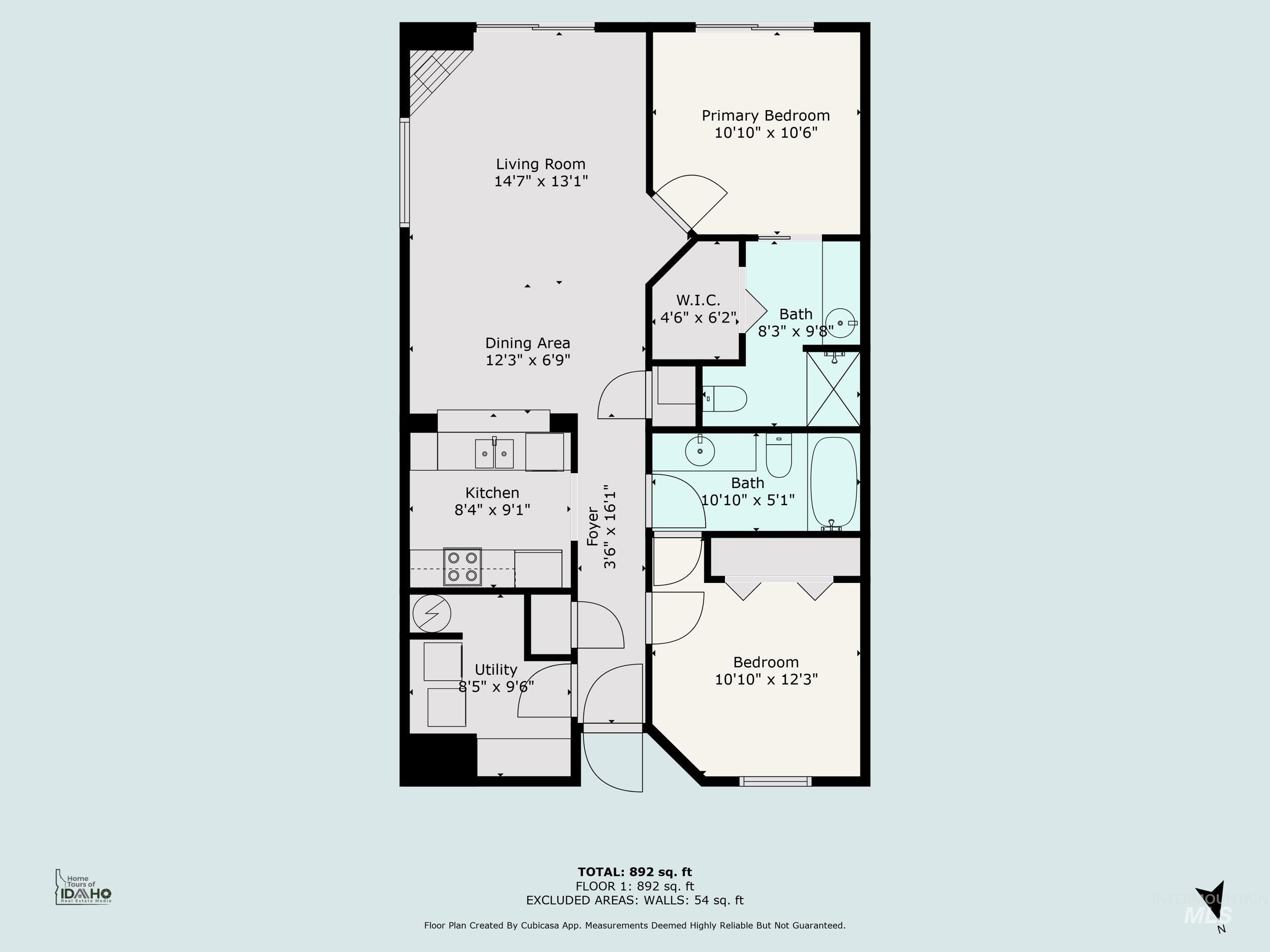 105 E Waterbury Ln, Meridian, Idaho 83646, 2 Bedrooms, 2 Bathrooms, Residential For Sale, Price $309,990,MLS 98962472