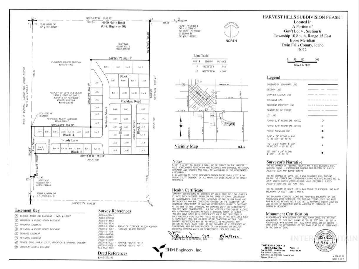 1504 Tverdy Lane, Buhl, Idaho 83316, 3 Bedrooms, 2 Bathrooms, Residential For Sale, Price $392,694, 98962562