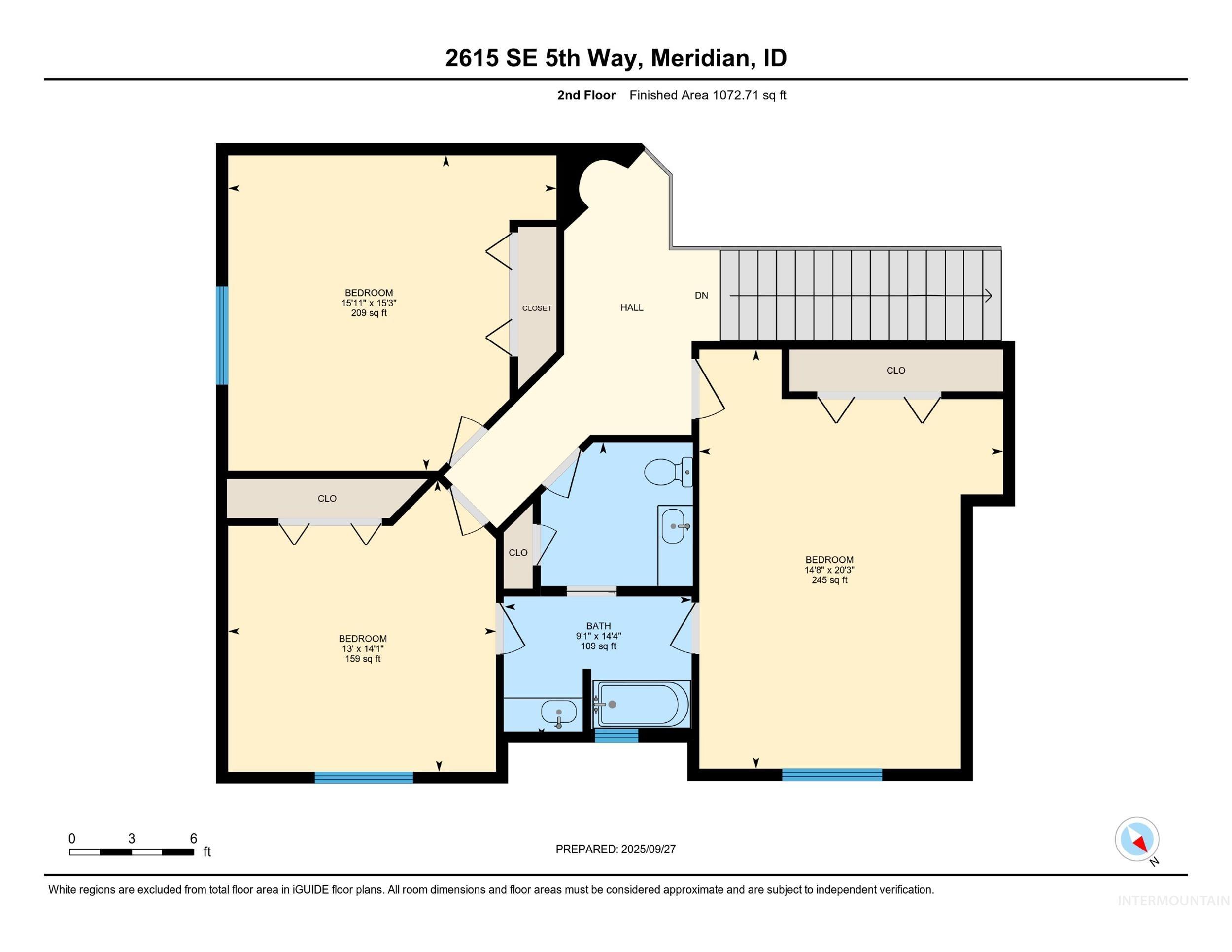 2615 SE 5th Way, Meridian, Idaho 83642-7411, 4 Bedrooms, 3 Bathrooms, Residential For Sale, Price $749,900,MLS 98963098