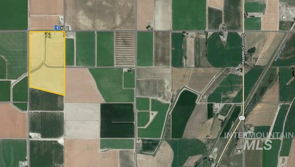 Vicinity Map with property parcel location identified