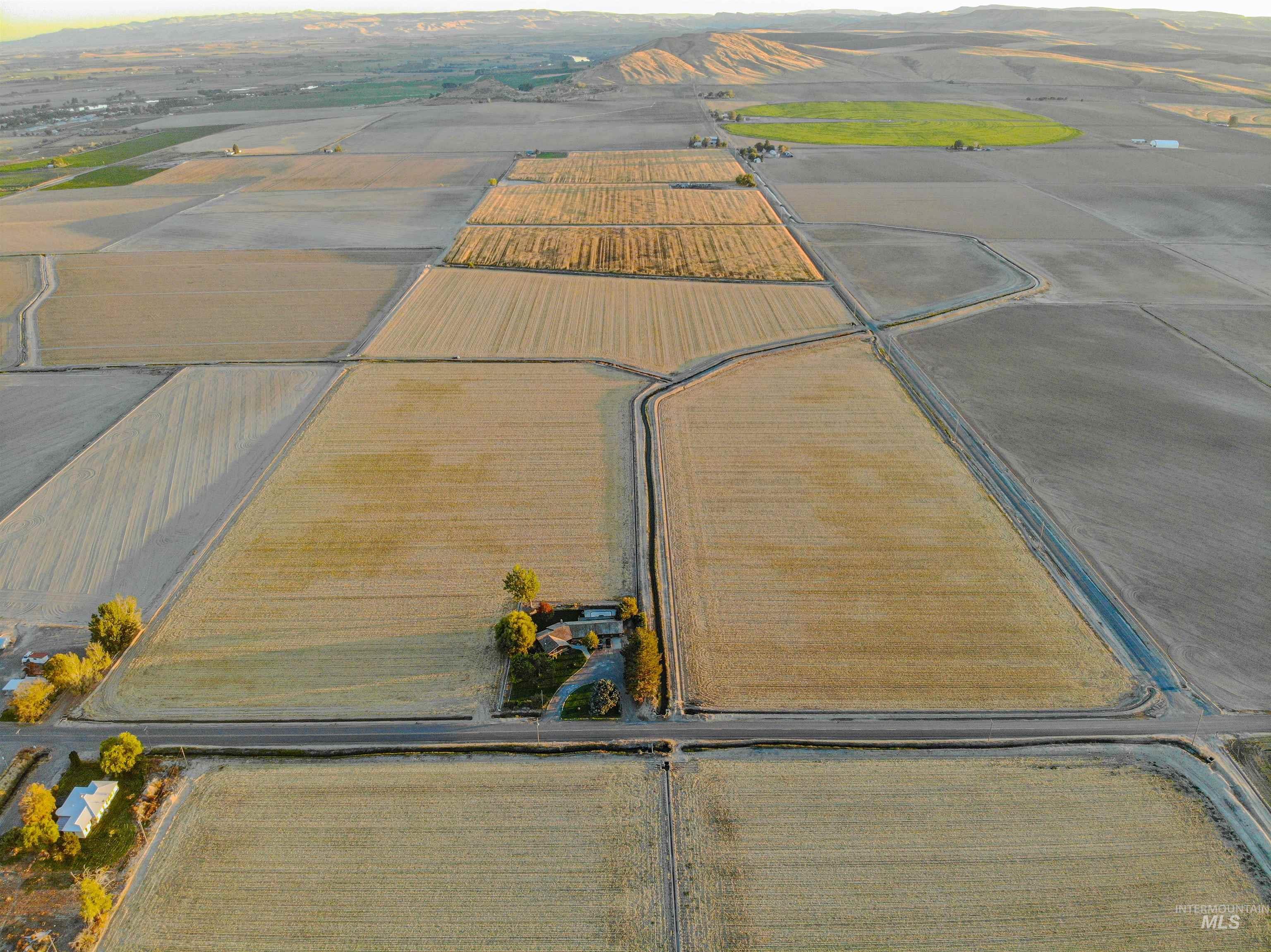 View of rural area featuring farmland