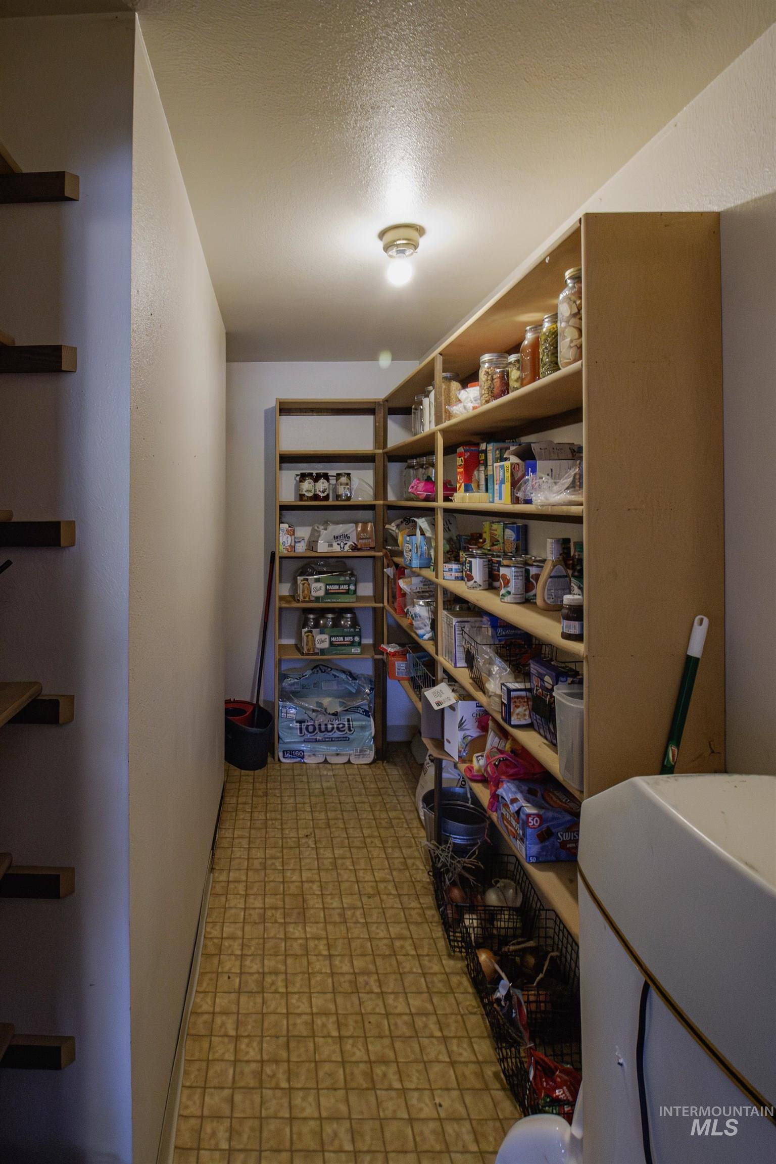 View of storage area