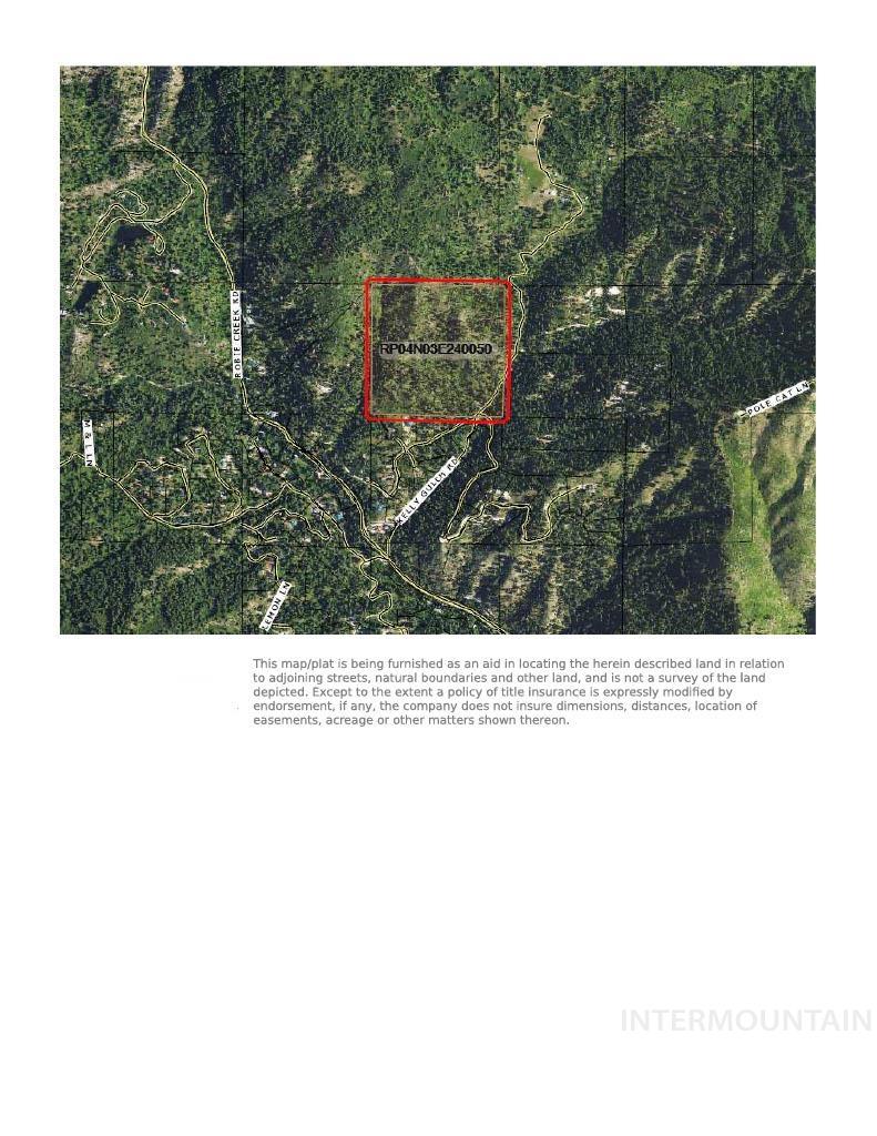 TBD KELLLY GULCH RD, Boise, Idaho 83716, Land For Sale, Price $599,900, 98963349