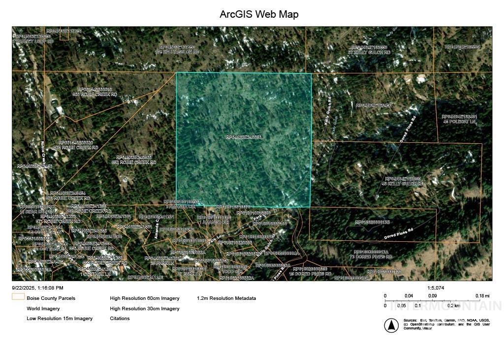 TBD KELLY GULCH RD, Boise, Idaho 83716, Land For Sale, Price $599,900, 98963350