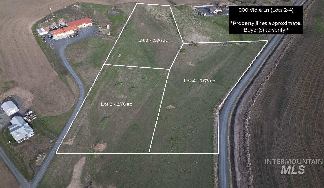000 Viola Ln (Lot 2), Viola, Idaho 83872, Land For Sale, Price $185,000, 98963806