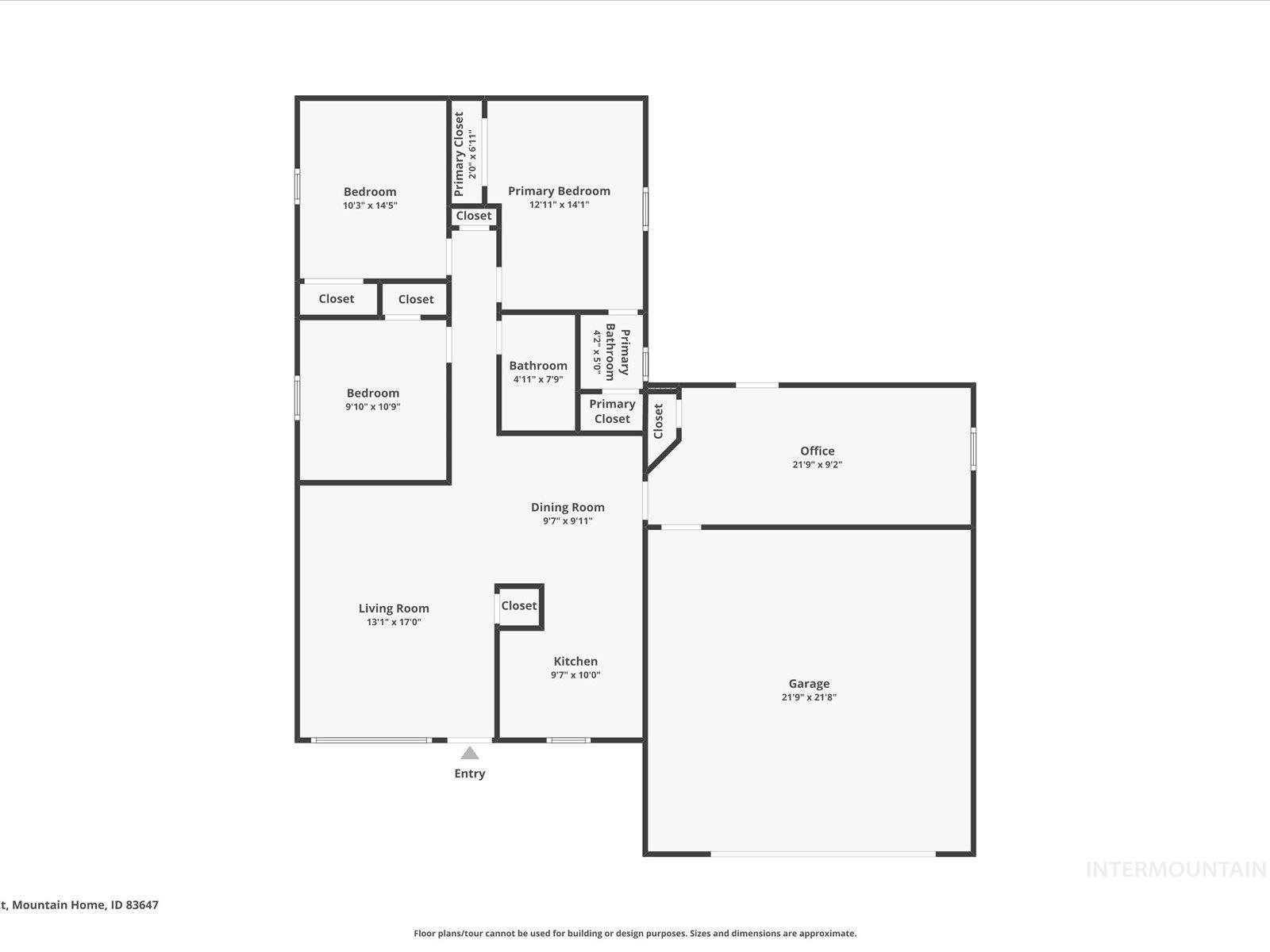 420 Oak Court, Mountain Home, Idaho 83647, 3 Bedrooms, 2 Bathrooms, Residential For Sale, Price $299,990,MLS 98964365