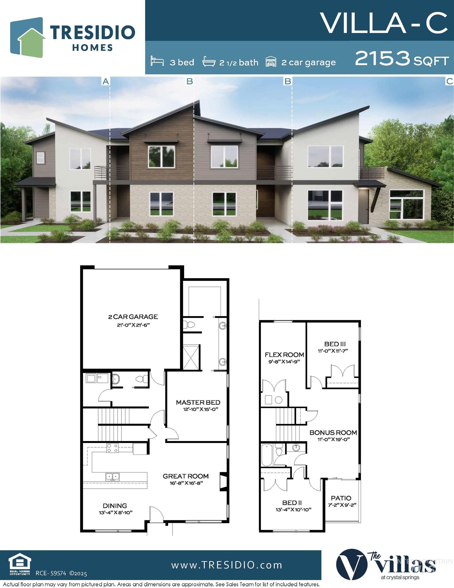 728 S Calhoun Ln, Star, Idaho 83669, 3 Bedrooms, 2.5 Bathrooms, Residential For Sale, Price $496,880, 98964430