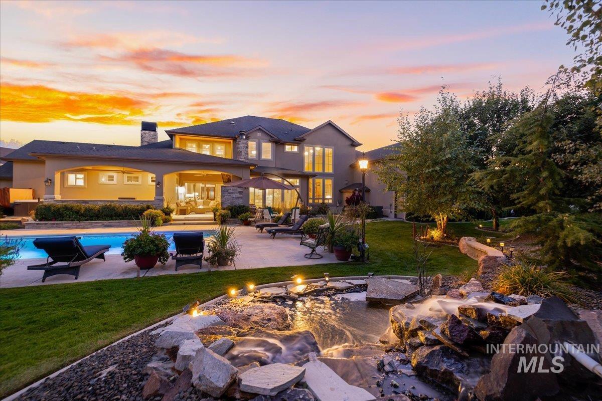 17500 Stiehl Creek Dr, Nampa, Idaho 83687, 4 Bedrooms, 4.5 Bathrooms, Residential For Sale, Price $1,995,000, 98964437