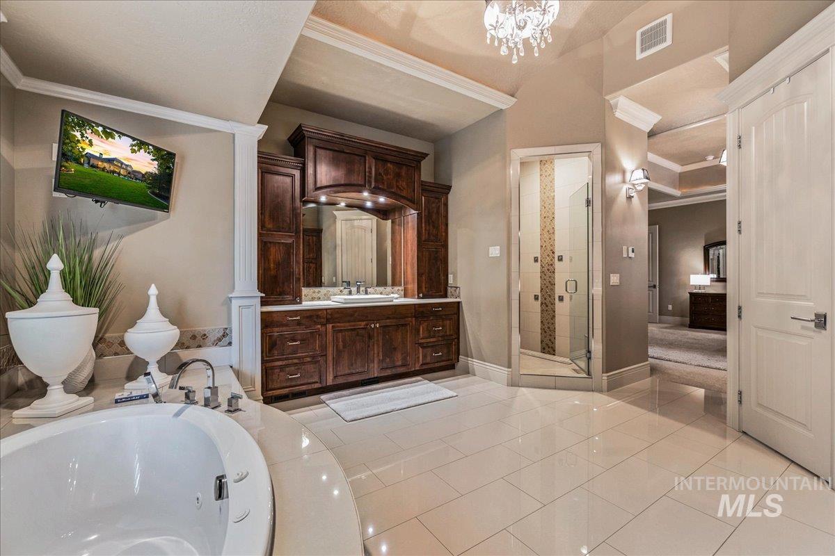 17500 Stiehl Creek Dr, Nampa, Idaho 83687, 4 Bedrooms, 4.5 Bathrooms, Residential For Sale, Price $1,995,000, 98964437