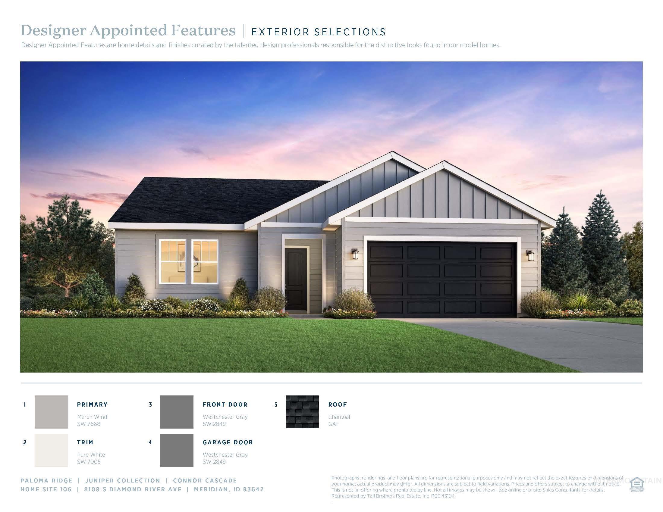 8108 S Diamond River St, Meridian, Idaho 83642, 4 Bedrooms, 2 Bathrooms, Residential For Sale, Price $524,000,MLS 98964657