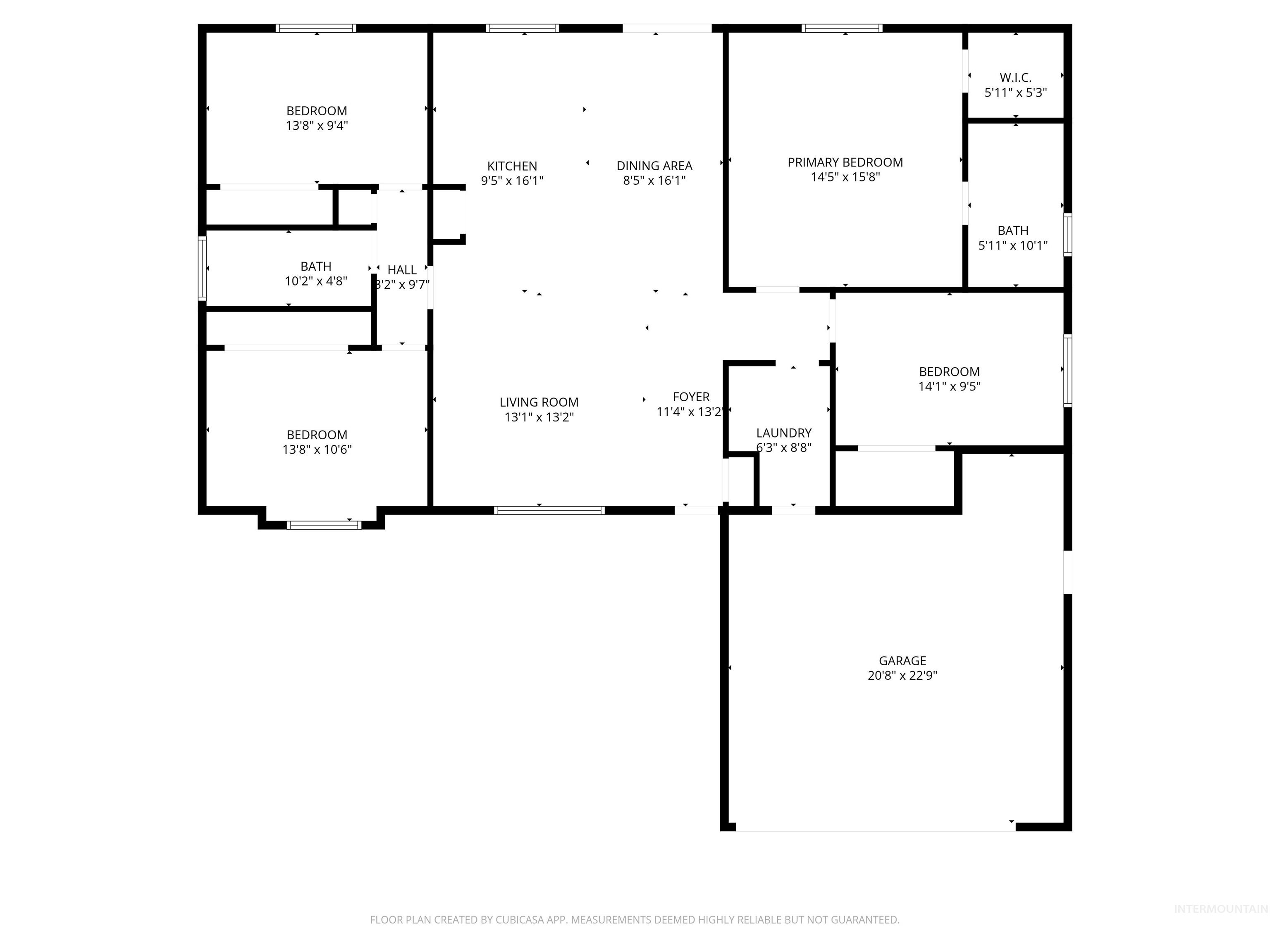 134 N 50 W, Rupert, Idaho 83350, 4 Bedrooms, 2 Bathrooms, Residential For Sale, Price $409,900,MLS 98965061