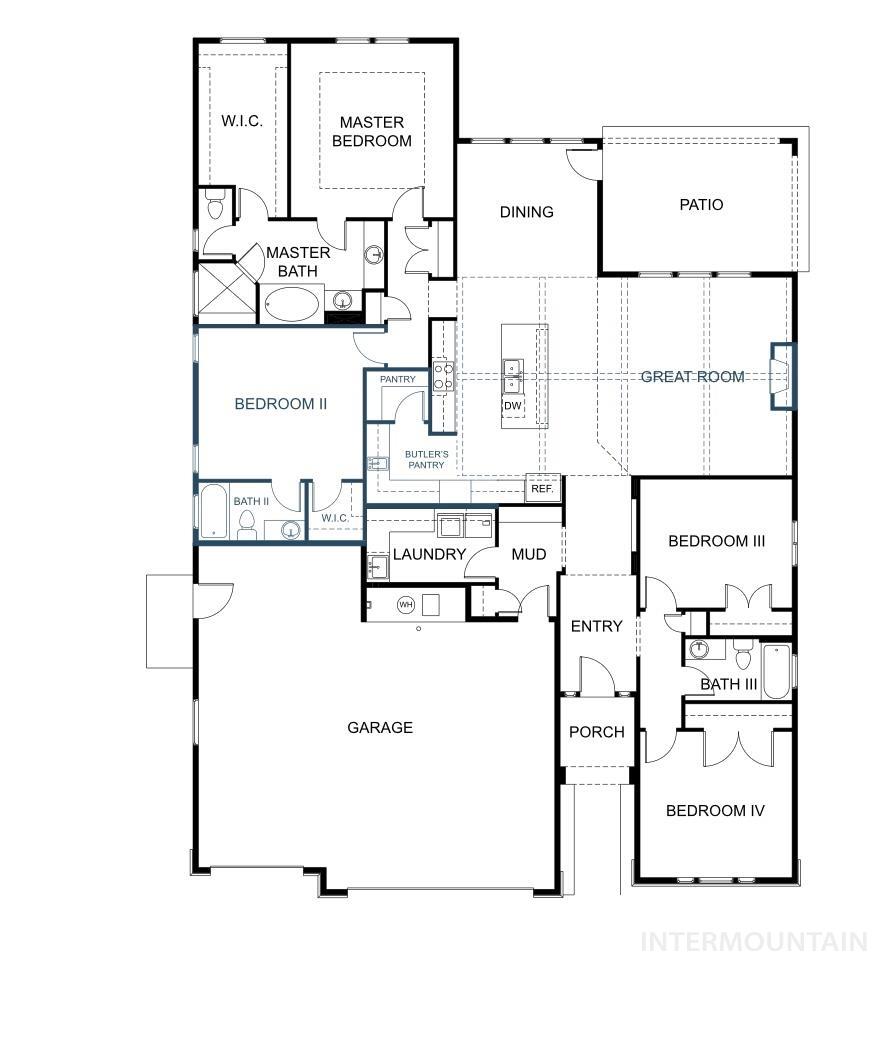 779 W Buroak Dr, Meridian, Idaho 83642, 4 Bedrooms, 3 Bathrooms, Residential For Sale, Price $793,880,MLS 98965224
