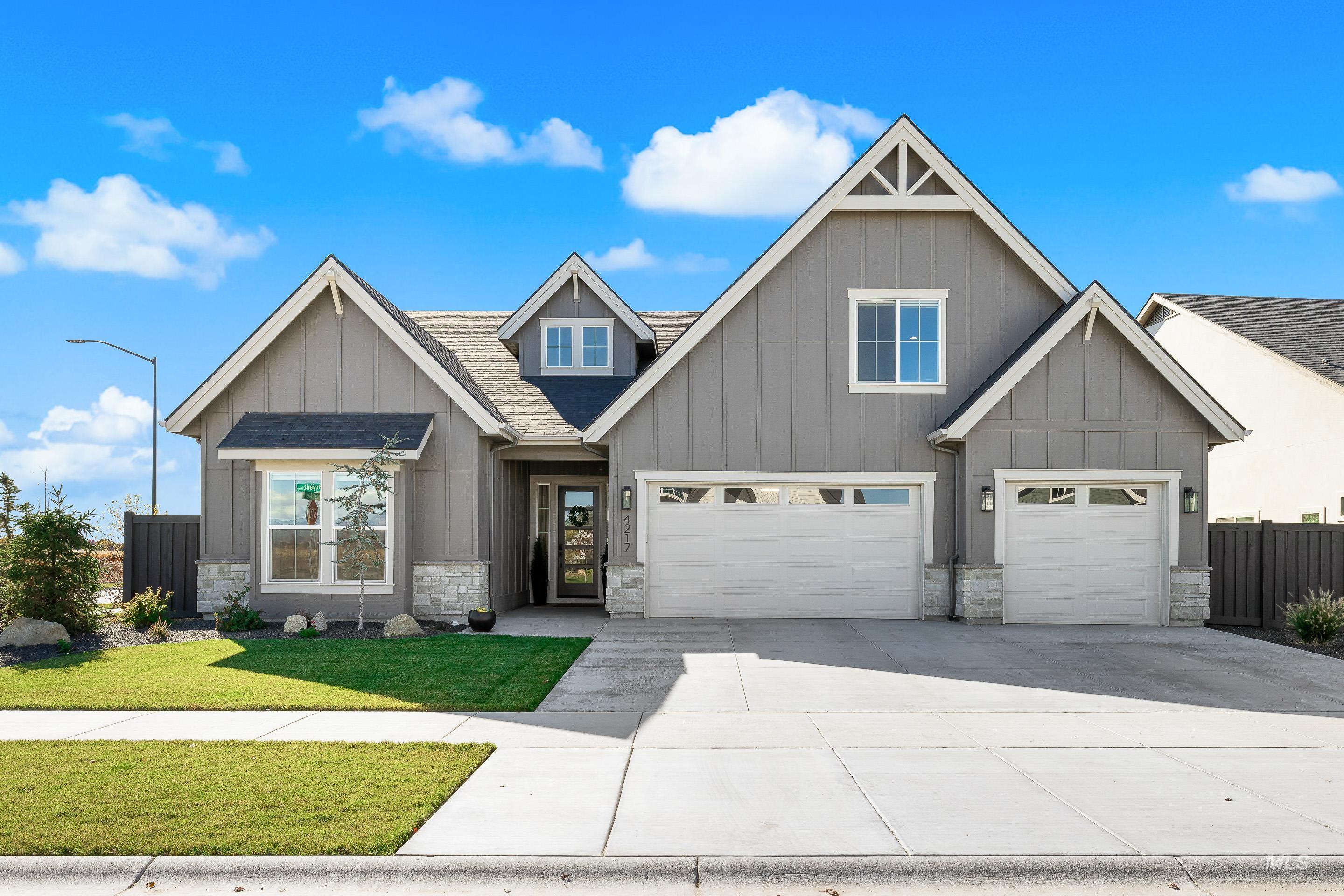 4217 N Bryant Way, Meridian, Idaho 83646-1813, 4 Bedrooms, 3.5 Bathrooms, Residential For Sale, Price $879,777,MLS 98965563