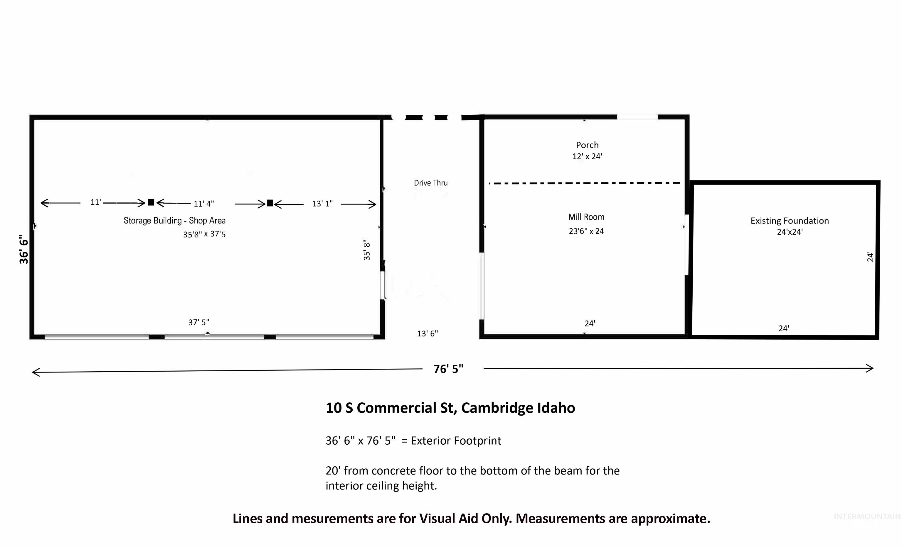10 S Commercial St, Cambridge, Idaho 83610, Business/Commercial For Sale, Price $375,000, 98965600