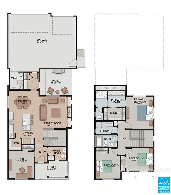 6115 S Hope Ave, Meridian, Idaho 83642, 3 Bedrooms, 2.5 Bathrooms, Residential For Sale, Price $515,000,MLS 98965669
