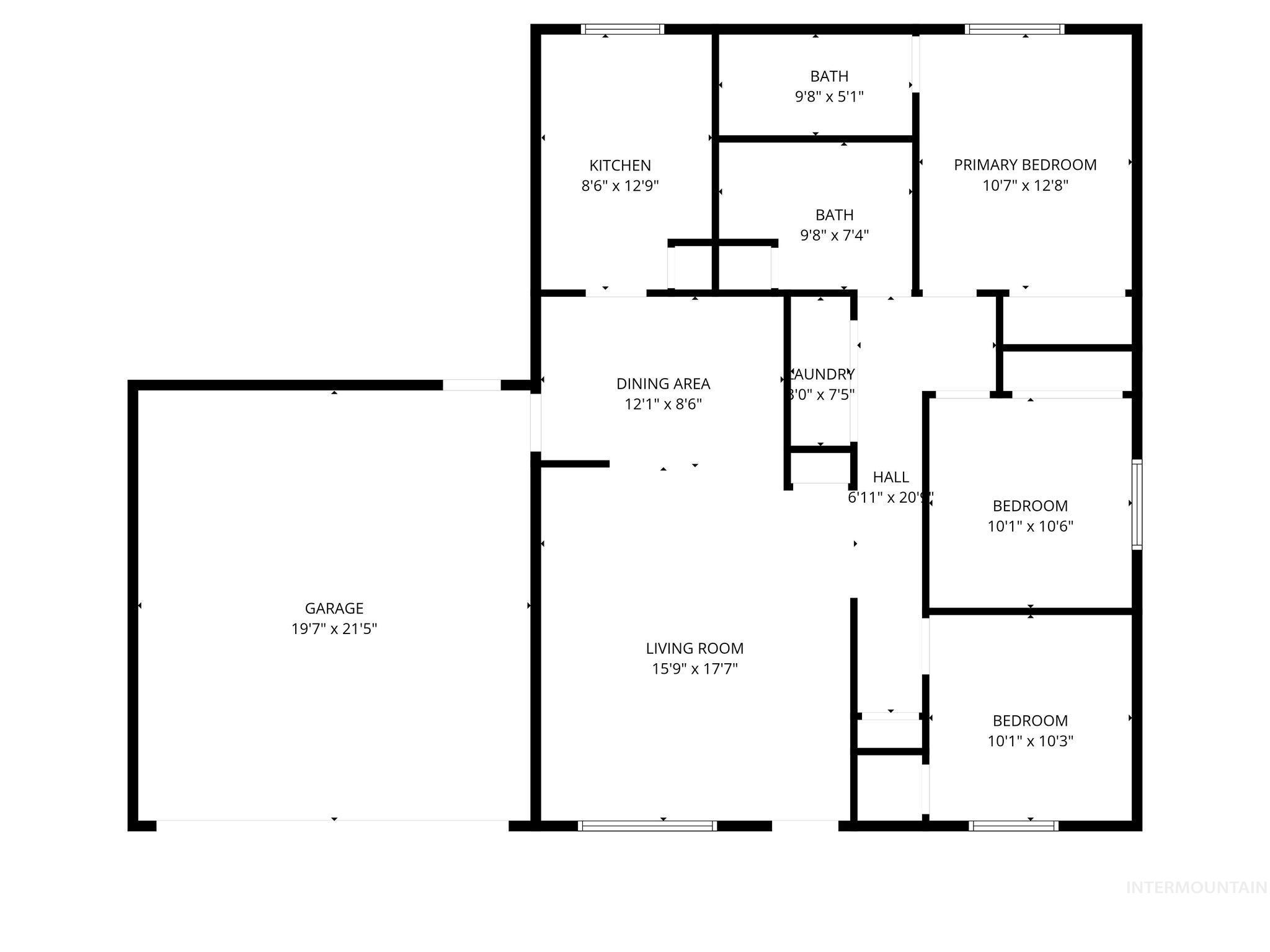 222 Avenida Del Rio, Twin Falls, Idaho 83301, 3 Bedrooms, 2 Bathrooms, Residential For Sale, Price $350,000,MLS 98965771